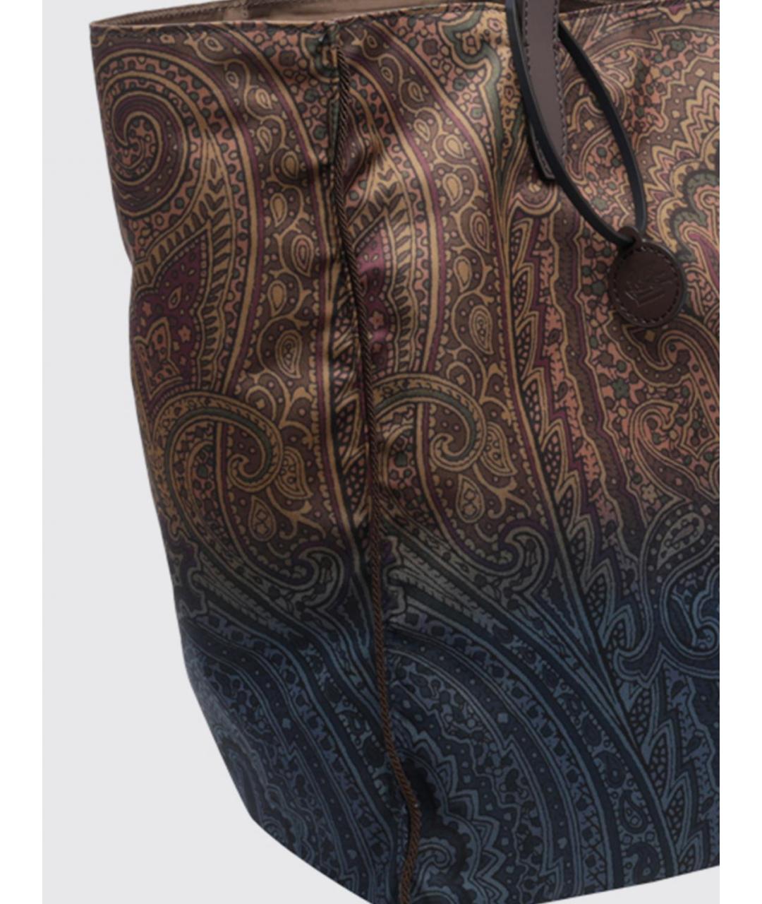 ETRO Мульти нейлоновая сумка тоут, фото 3