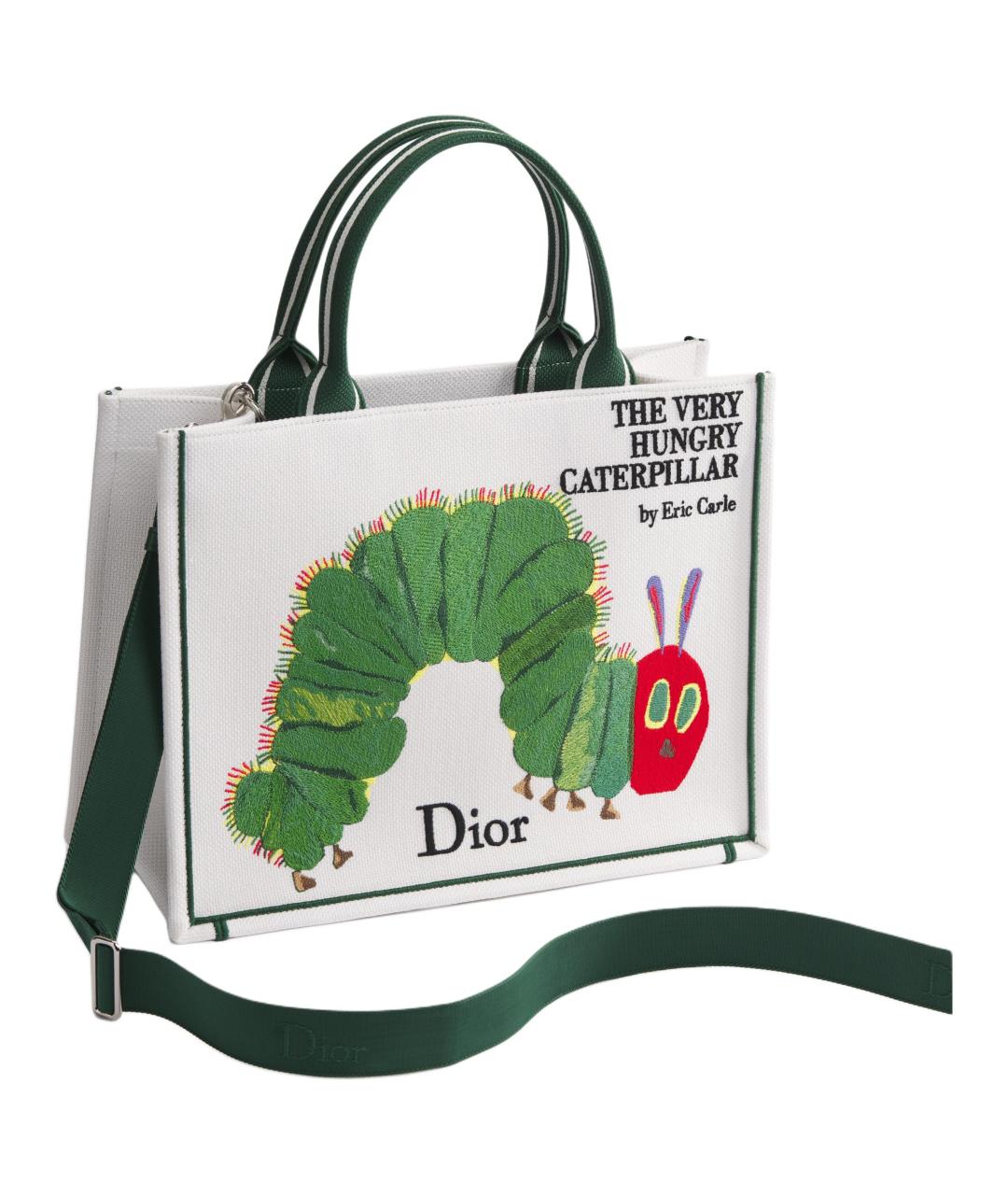 CHRISTIAN DIOR Белая сумка через плечо, фото 3