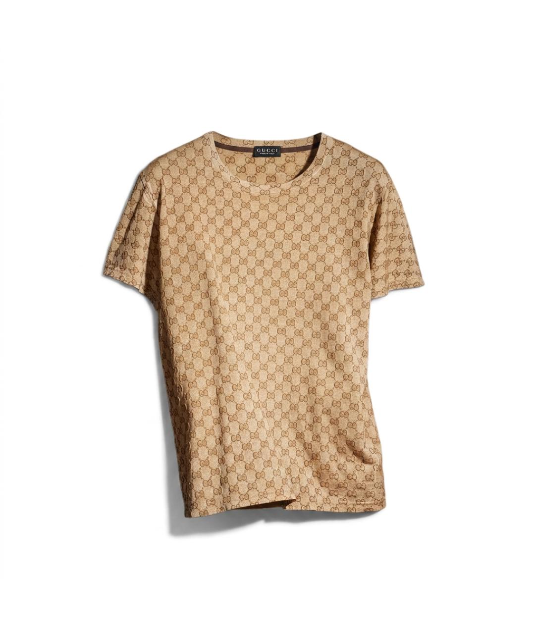 GUCCI Бежевая футболка, фото 3