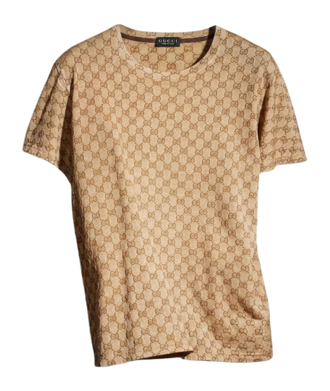 GUCCI Бежевая футболка, фото 1