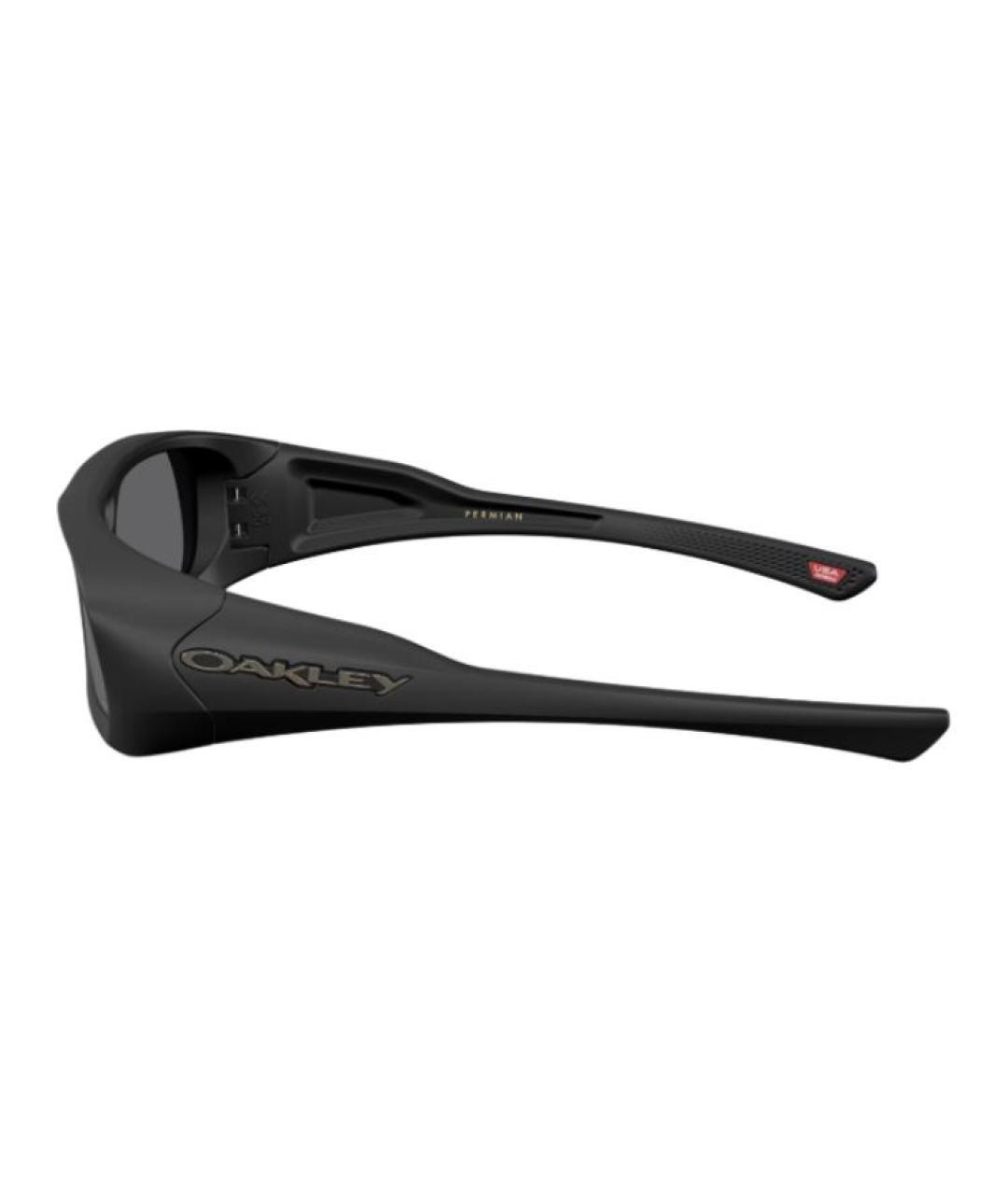 OAKLEY Черные пластиковые солнцезащитные очки, фото 3