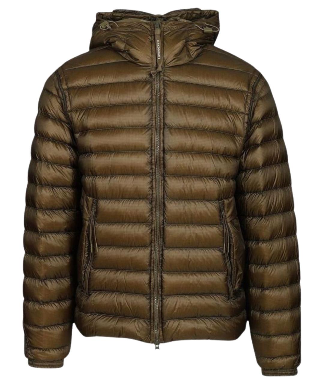 CP COMPANY Хаки полиамидовый пуховик, фото 1