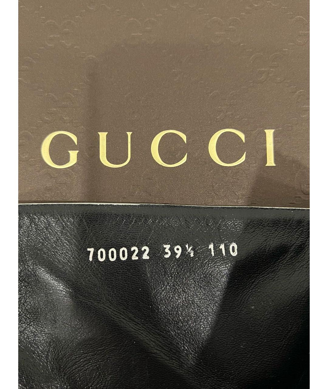 GUCCI Кожаные ботильоны, фото 5