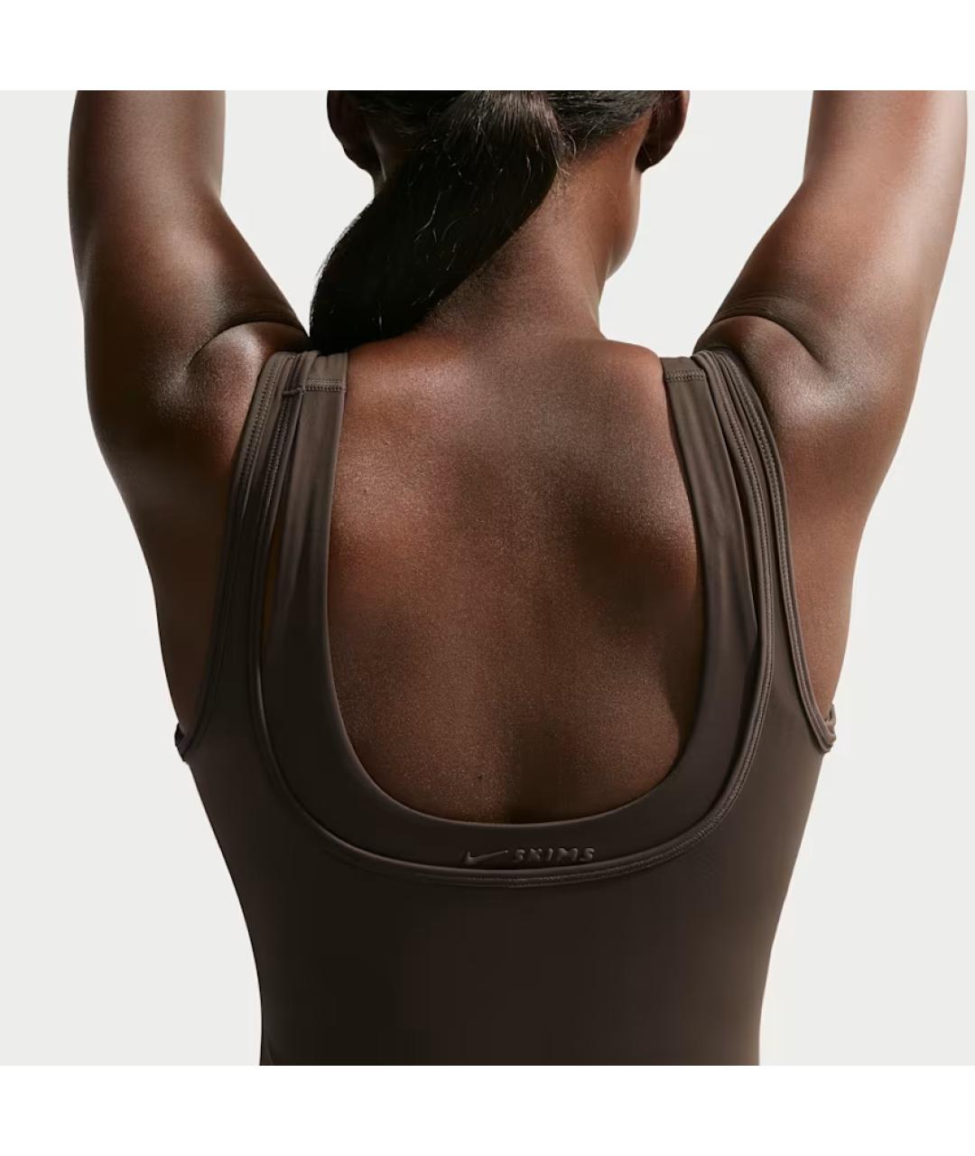 NIKE Коричневая майка, фото 5