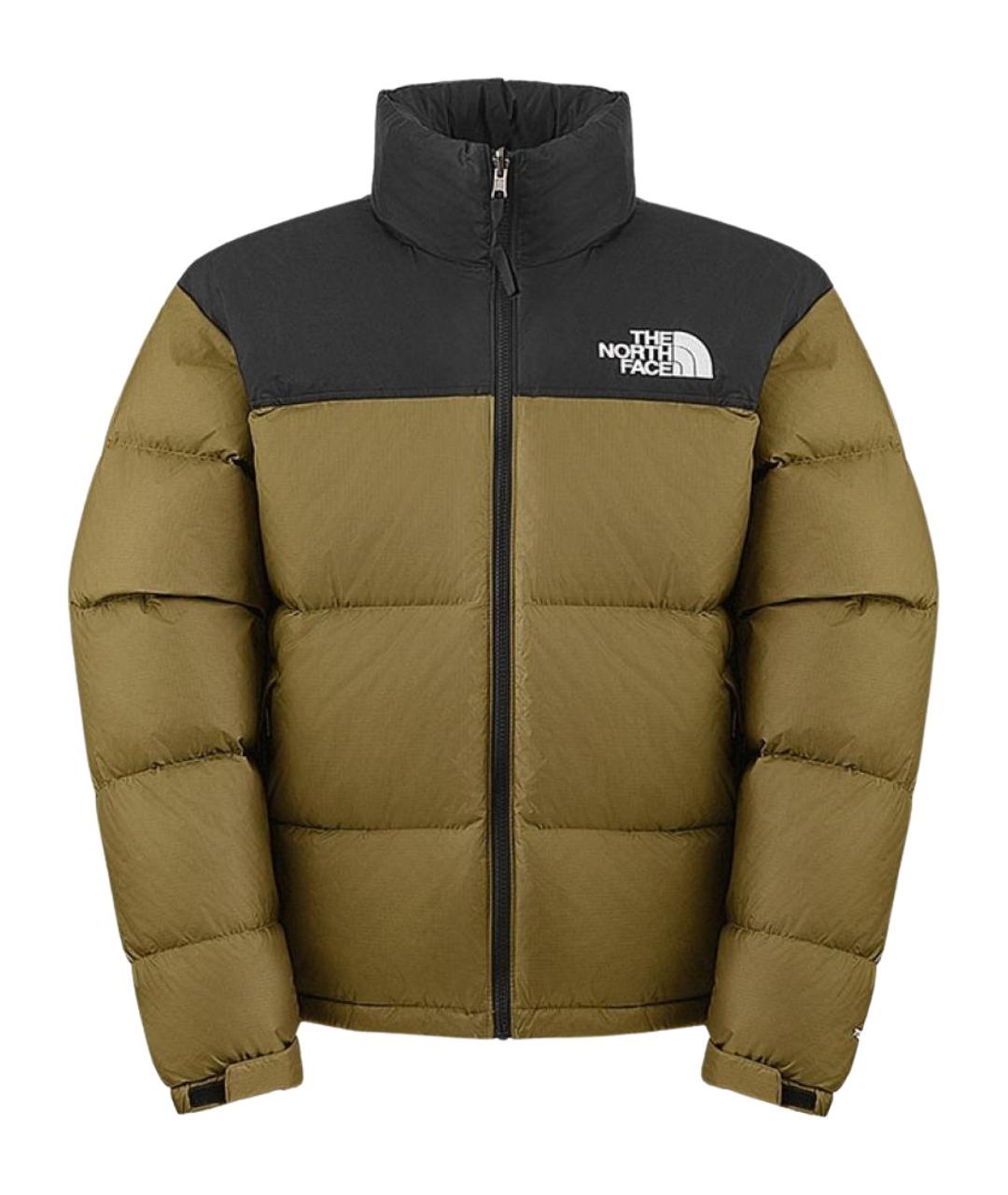 THE NORTH FACE Коричневый пуховик, фото 1