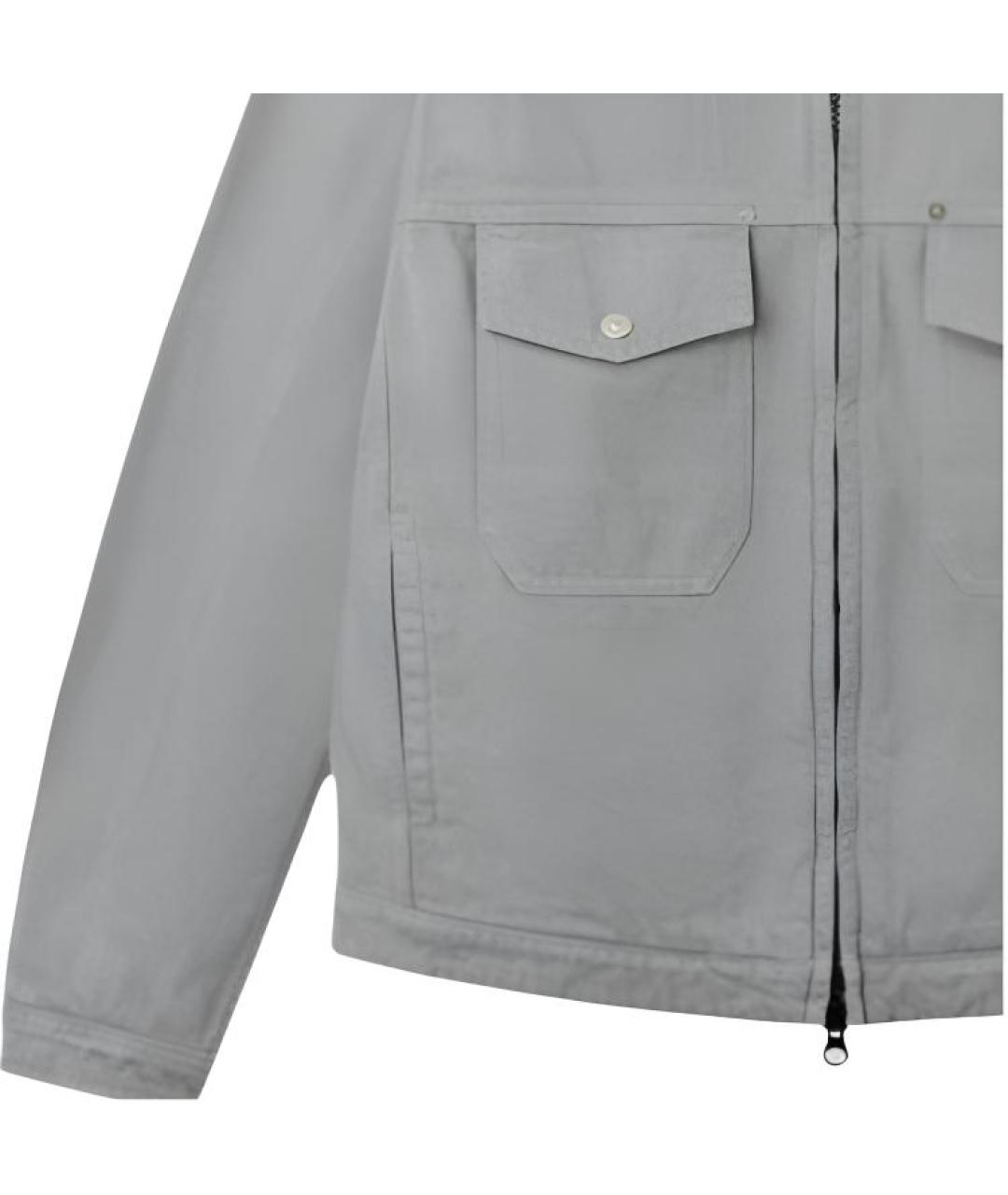 STONE ISLAND Серая деним куртка, фото 5