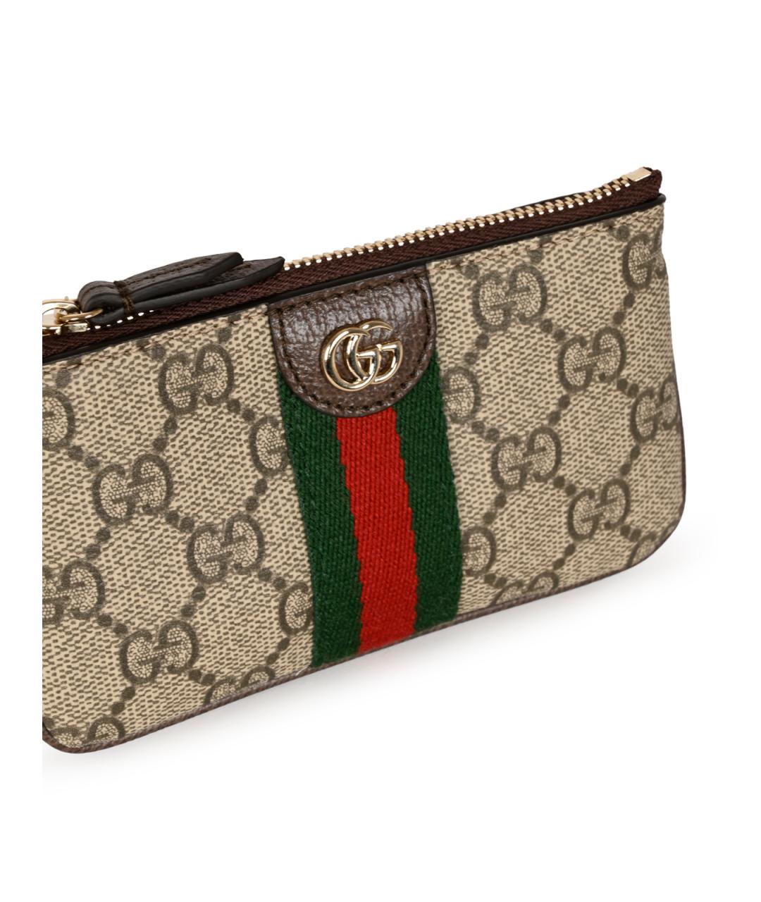 GUCCI Бежевый кошелек, фото 4