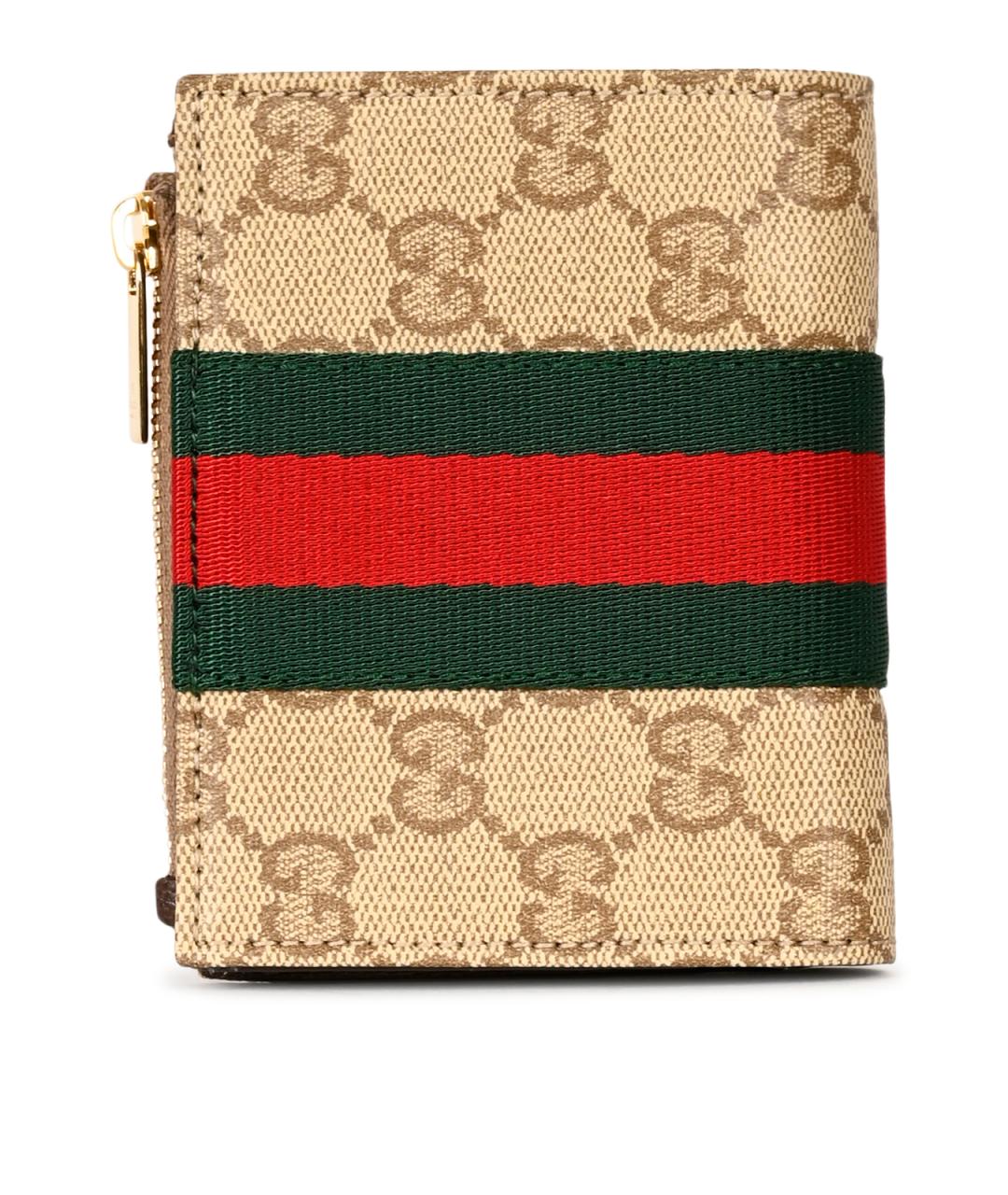 GUCCI Бежевый кошелек, фото 3