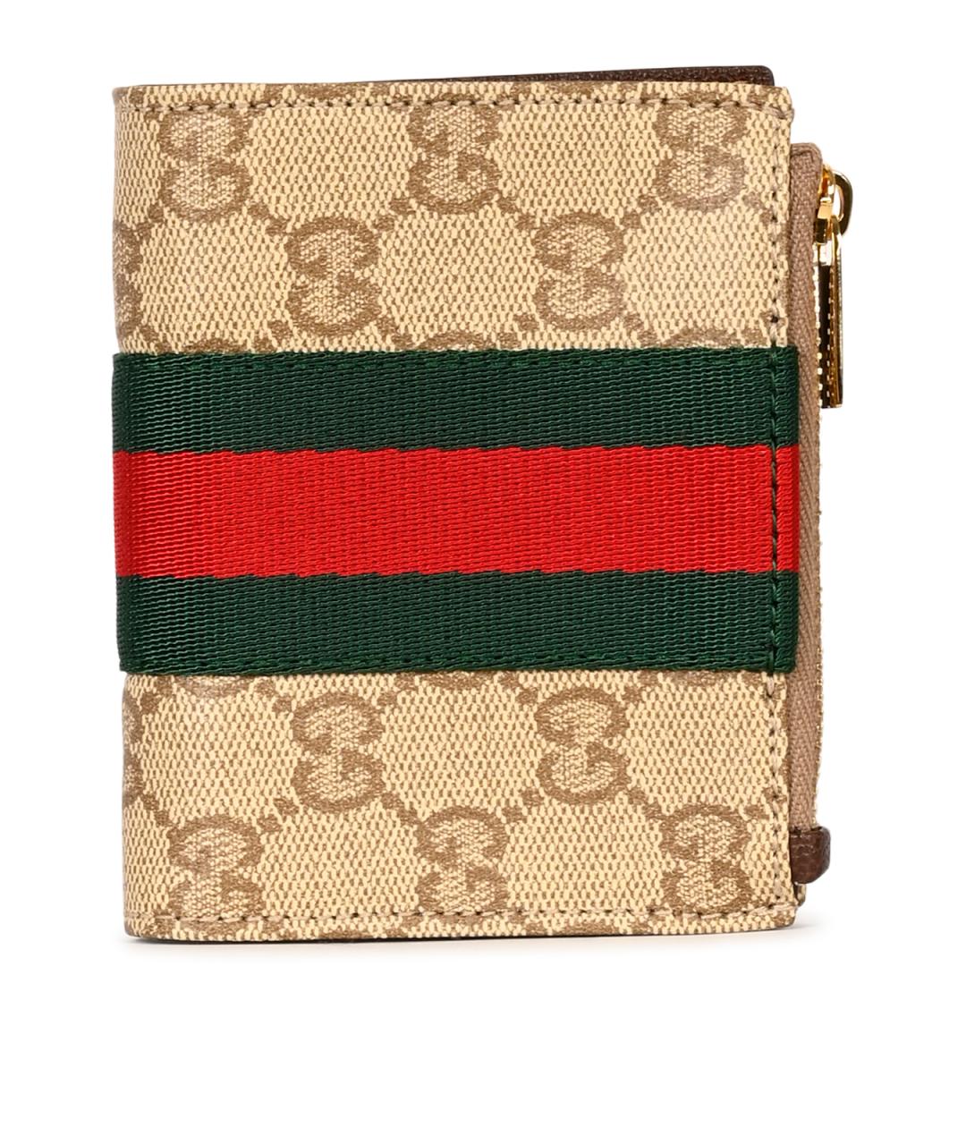 GUCCI Бежевый кошелек, фото 1