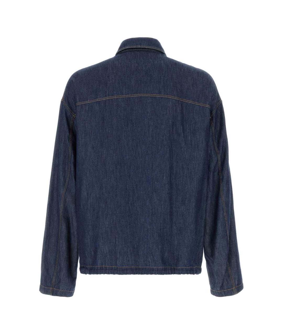 LOEWE Синяя хлопковая куртка, фото 2