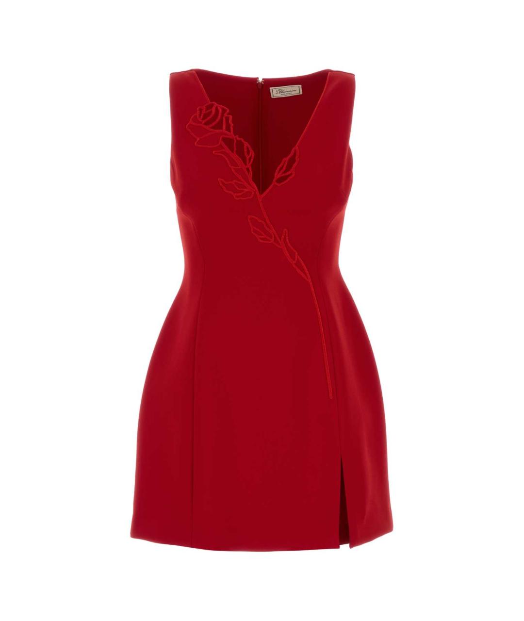 BLUMARINE Розовое полиэстеровое платье, фото 1