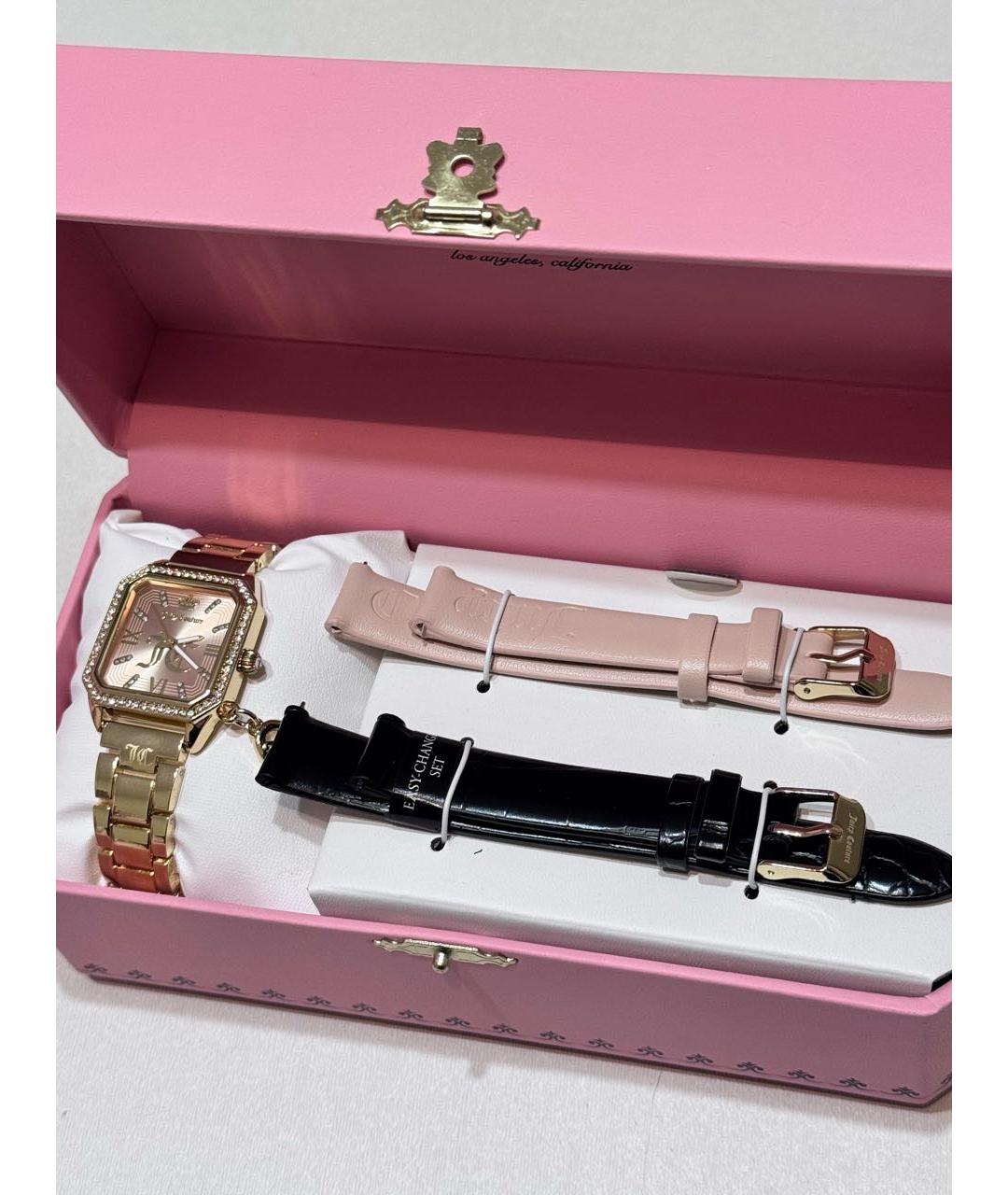 JUICY COUTURE Золотые часы, фото 4