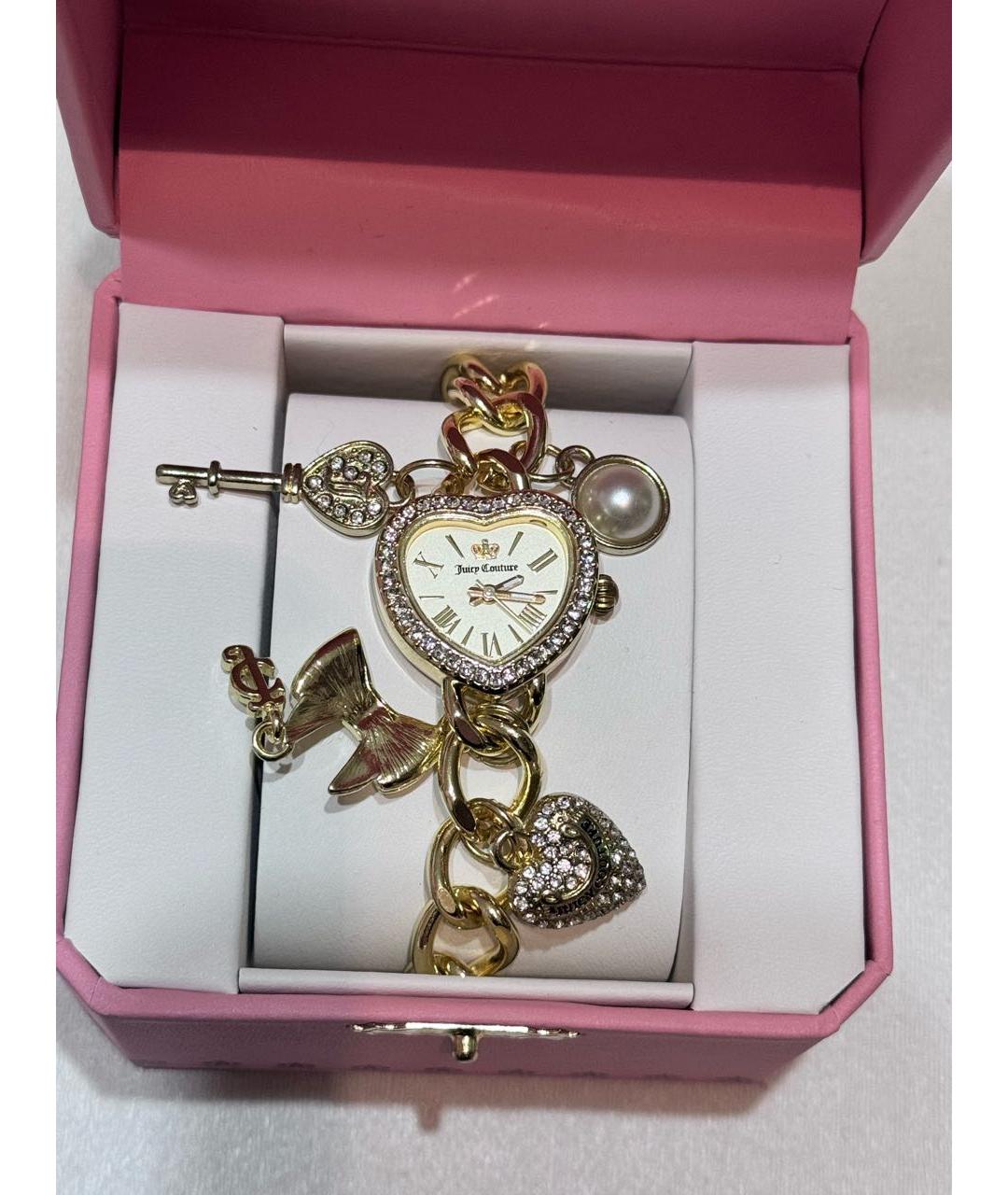 JUICY COUTURE Золотые часы, фото 4