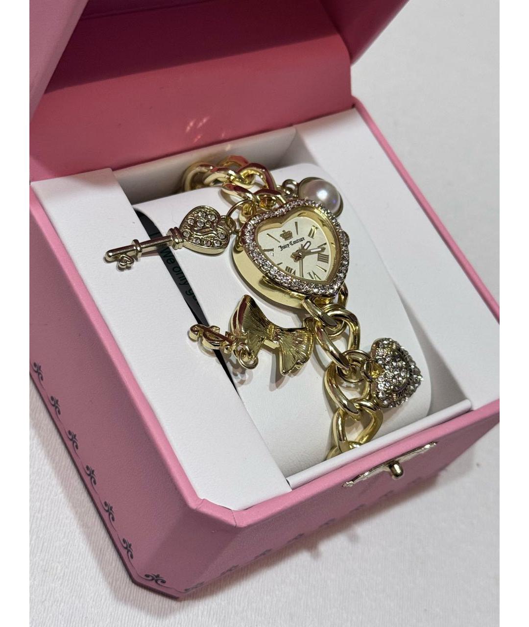 JUICY COUTURE Золотые часы, фото 3