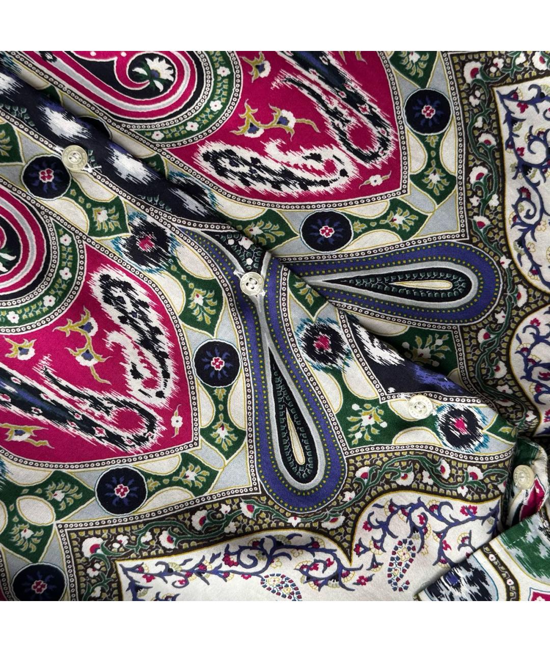 ETRO Мульти хлопковая кэжуал рубашка, фото 6