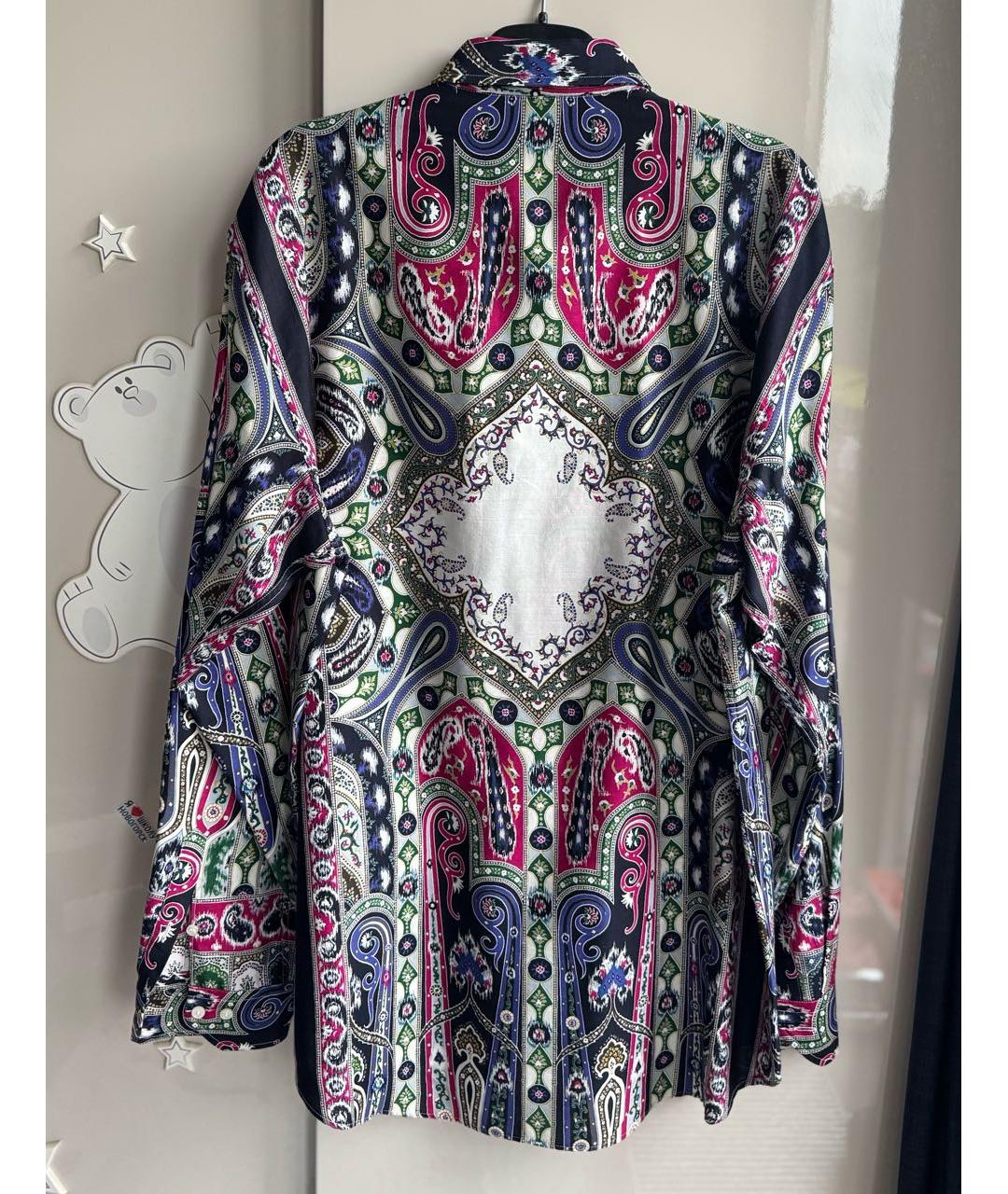 ETRO Мульти хлопковая кэжуал рубашка, фото 4