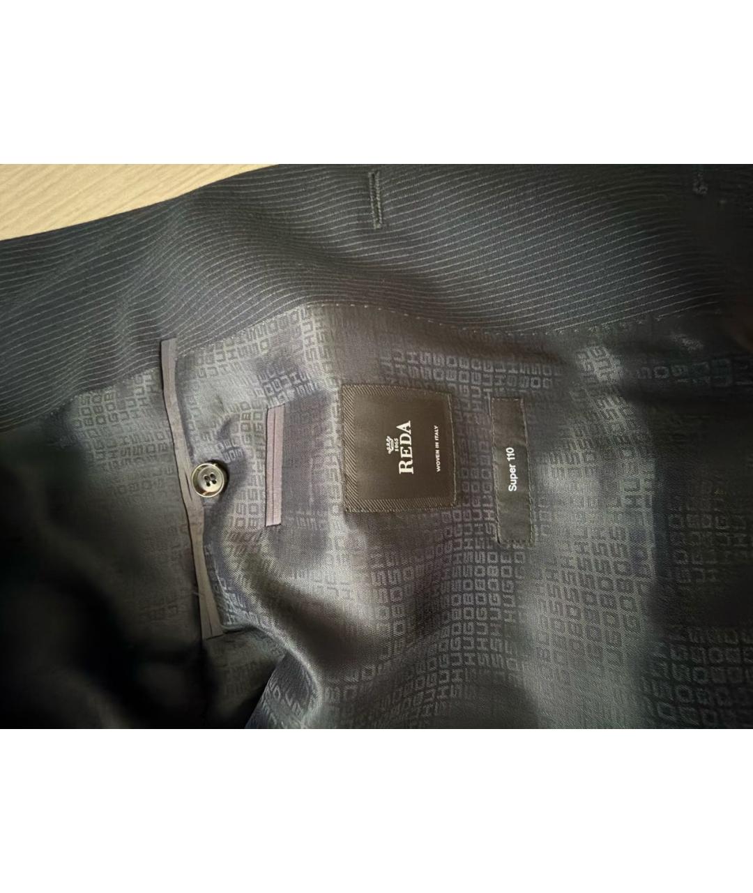 HUGO BOSS Темно-синий классический костюм, фото 6