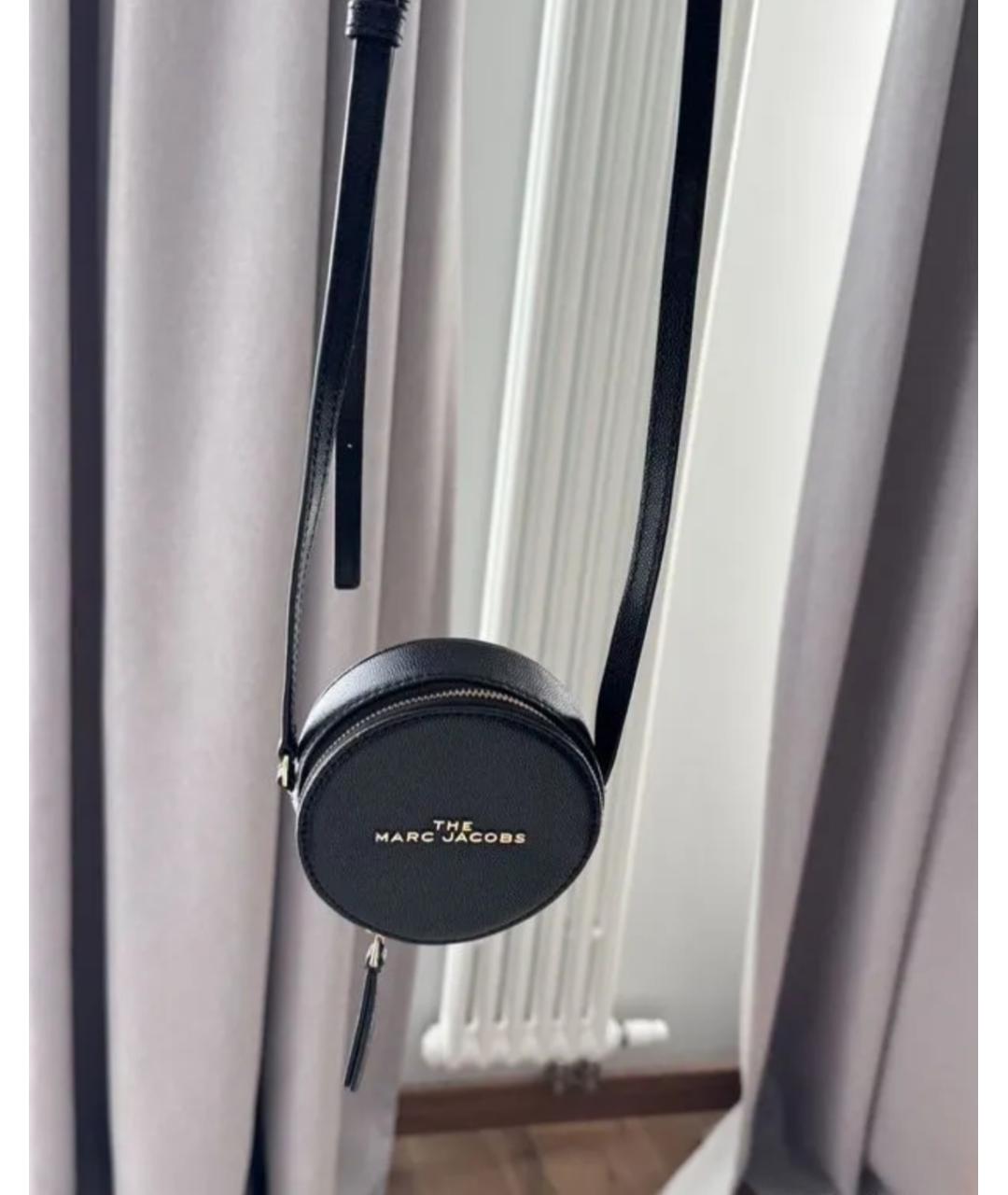 MARC BY MARC JACOBS Черная кожаная сумка через плечо, фото 3