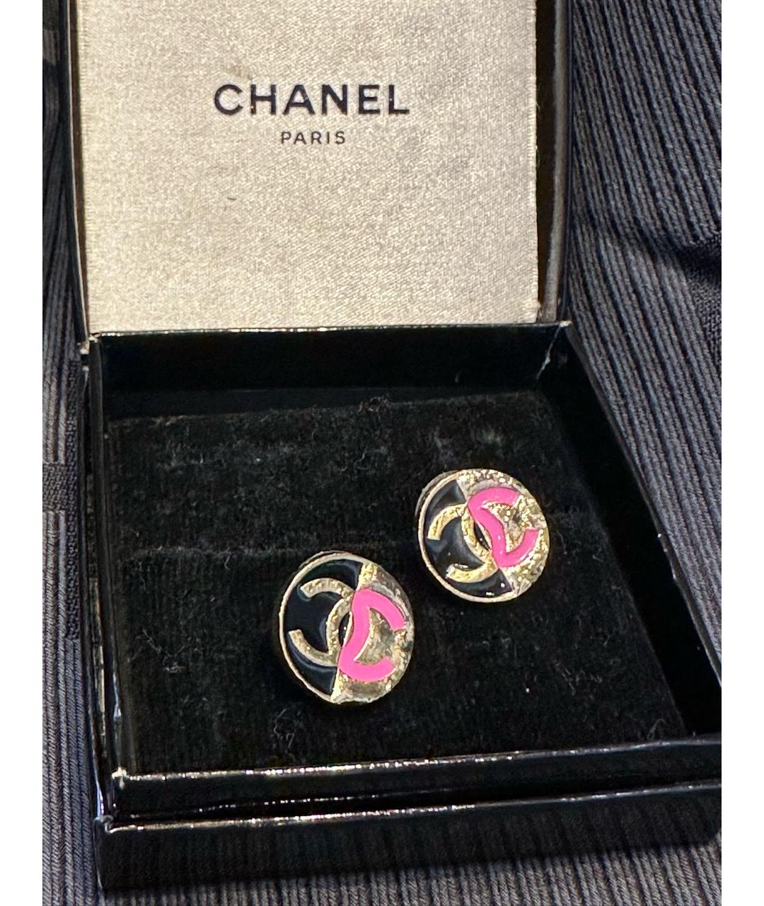 CHANEL Мульти металлические серьги, фото 3