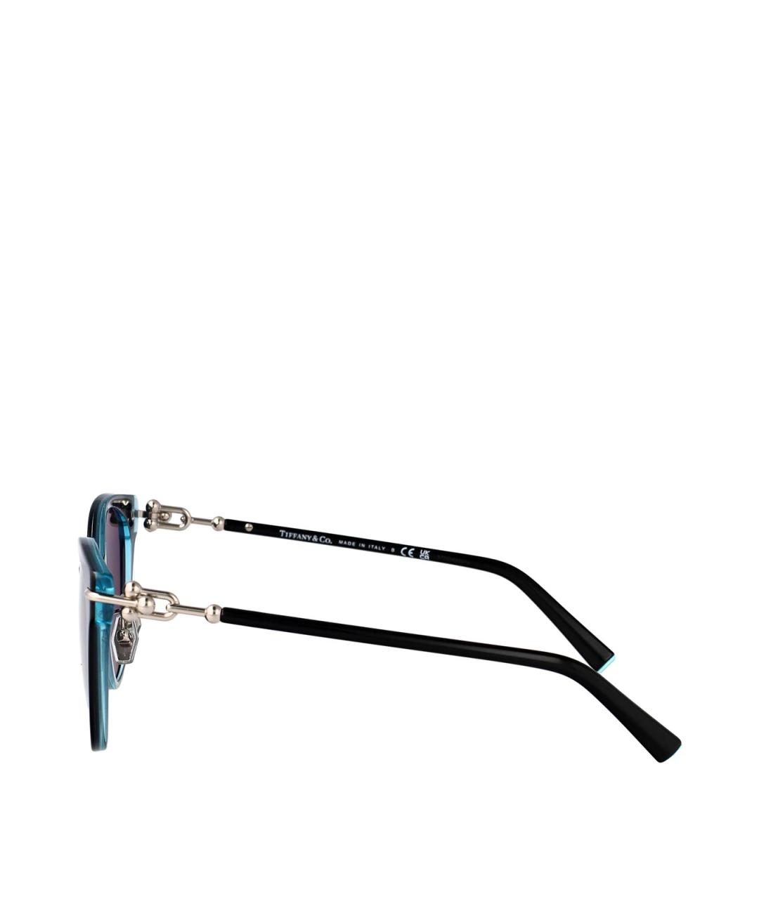TIFFANY&CO Черные пластиковые солнцезащитные очки, фото 3