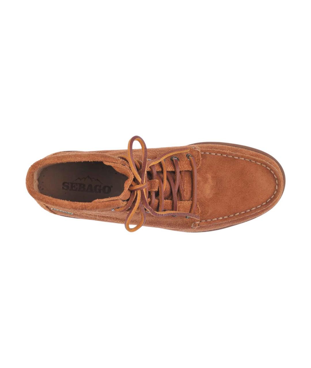 SEBAGO Коричневые замшевые высокие ботинки, фото 3