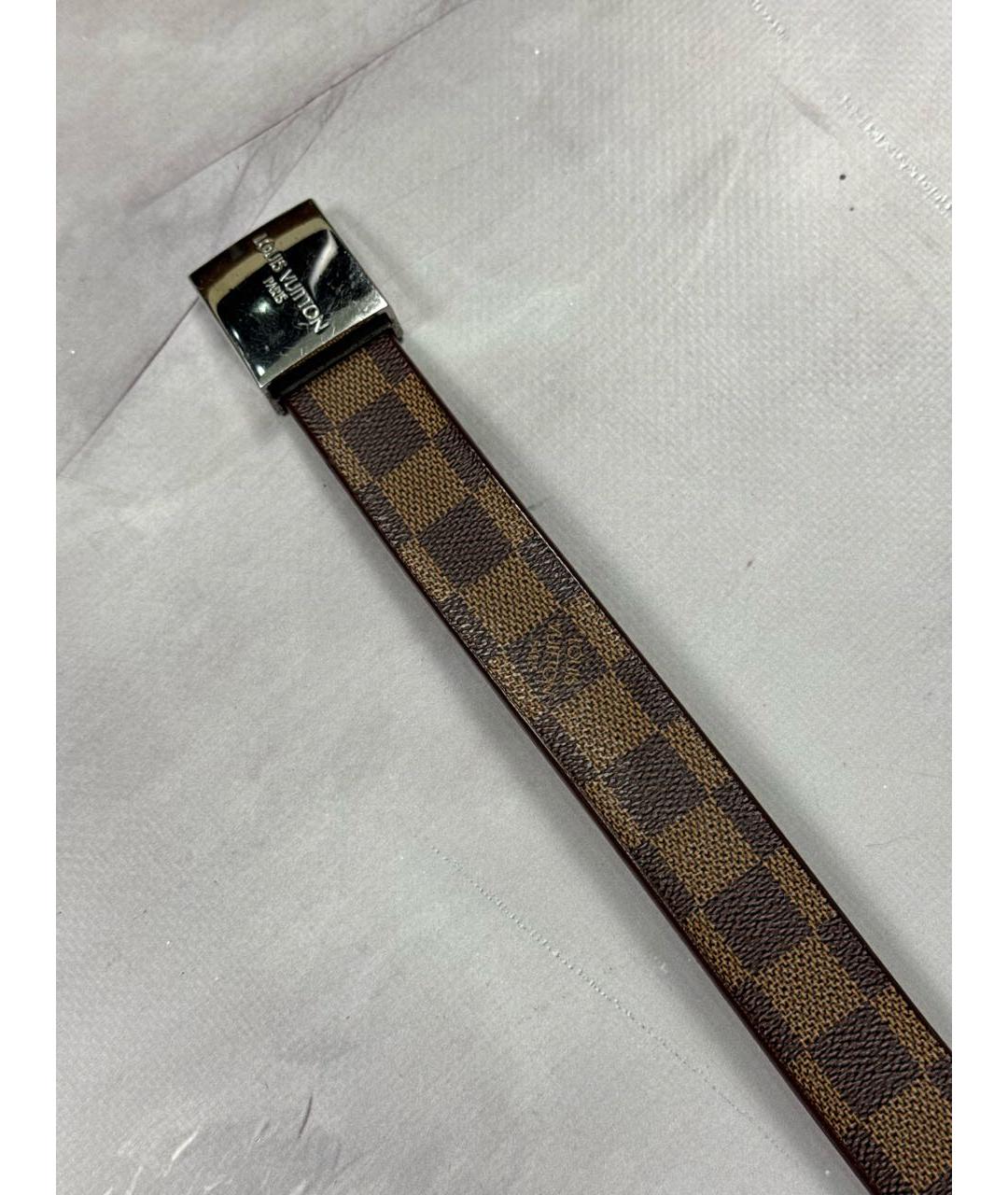 LOUIS VUITTON Коричневый ремень, фото 2
