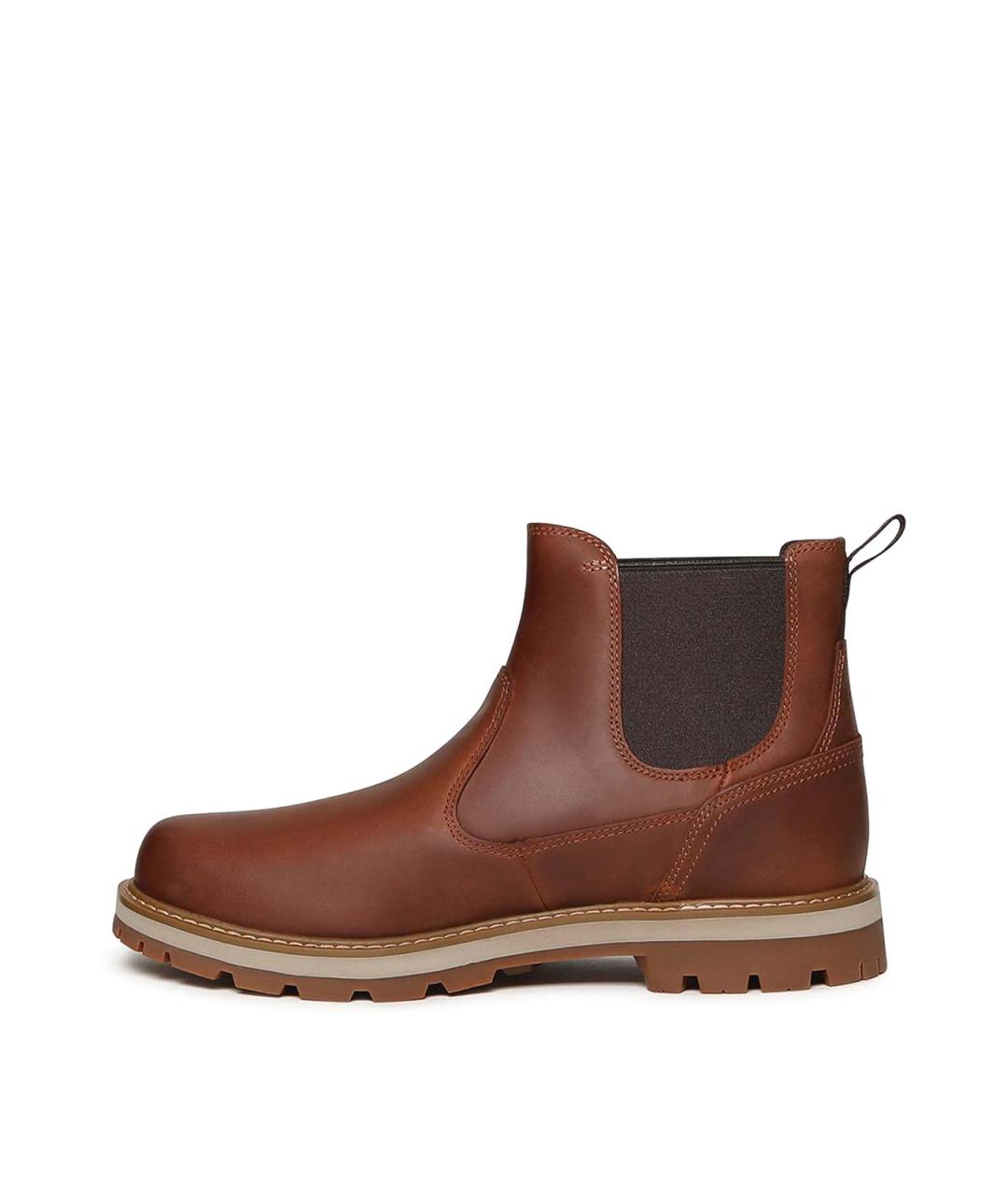 TIMBERLAND Коричневые кожаные высокие ботинки, фото 4