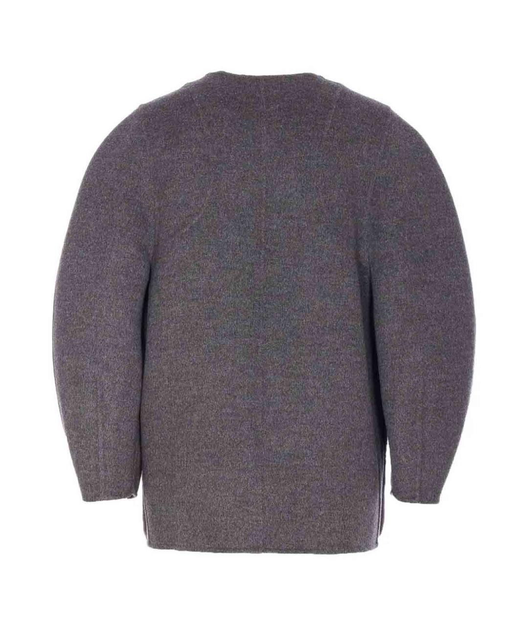 FENDI Серая шерстяная куртка, фото 3