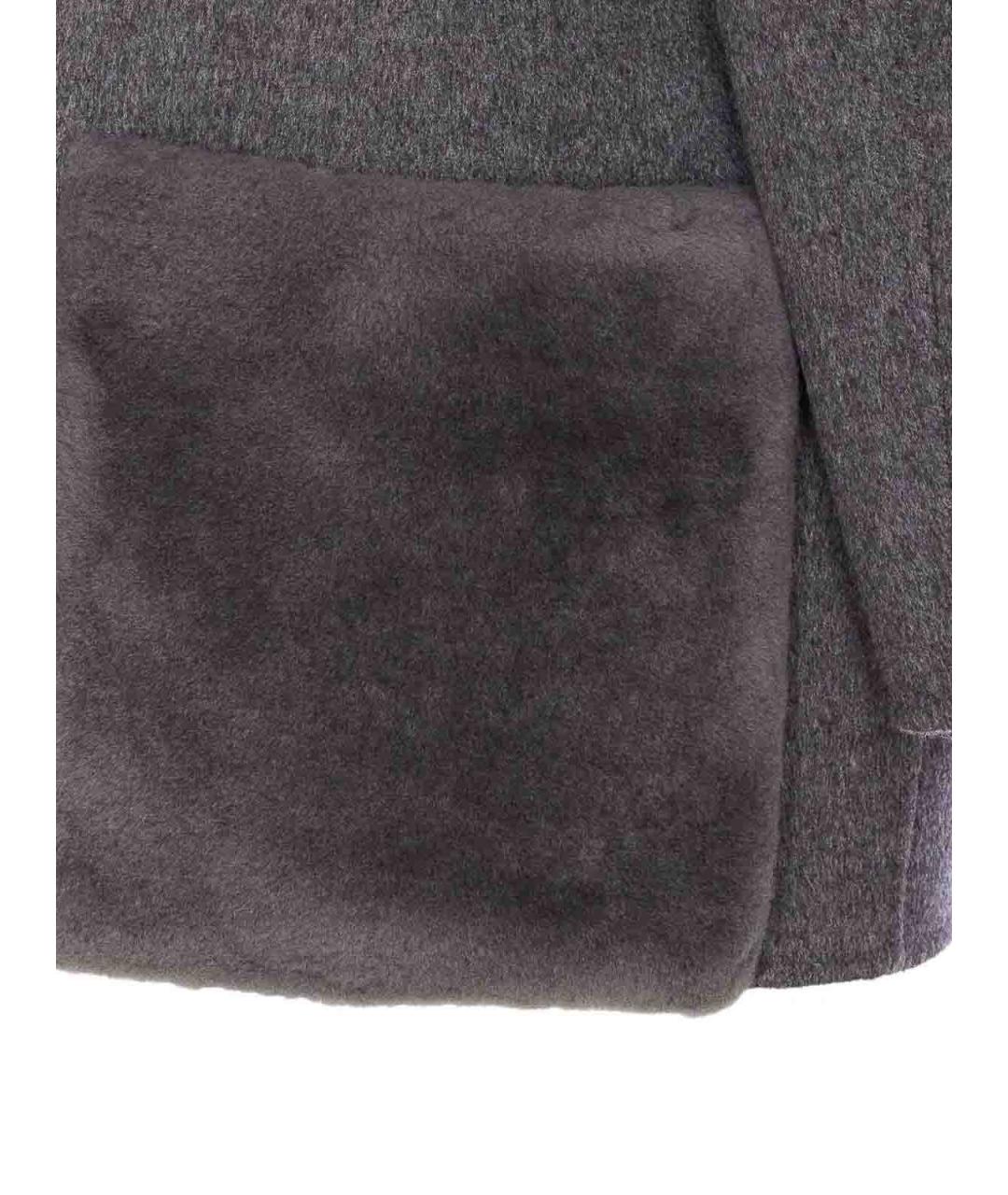 FENDI Серая шерстяная куртка, фото 2
