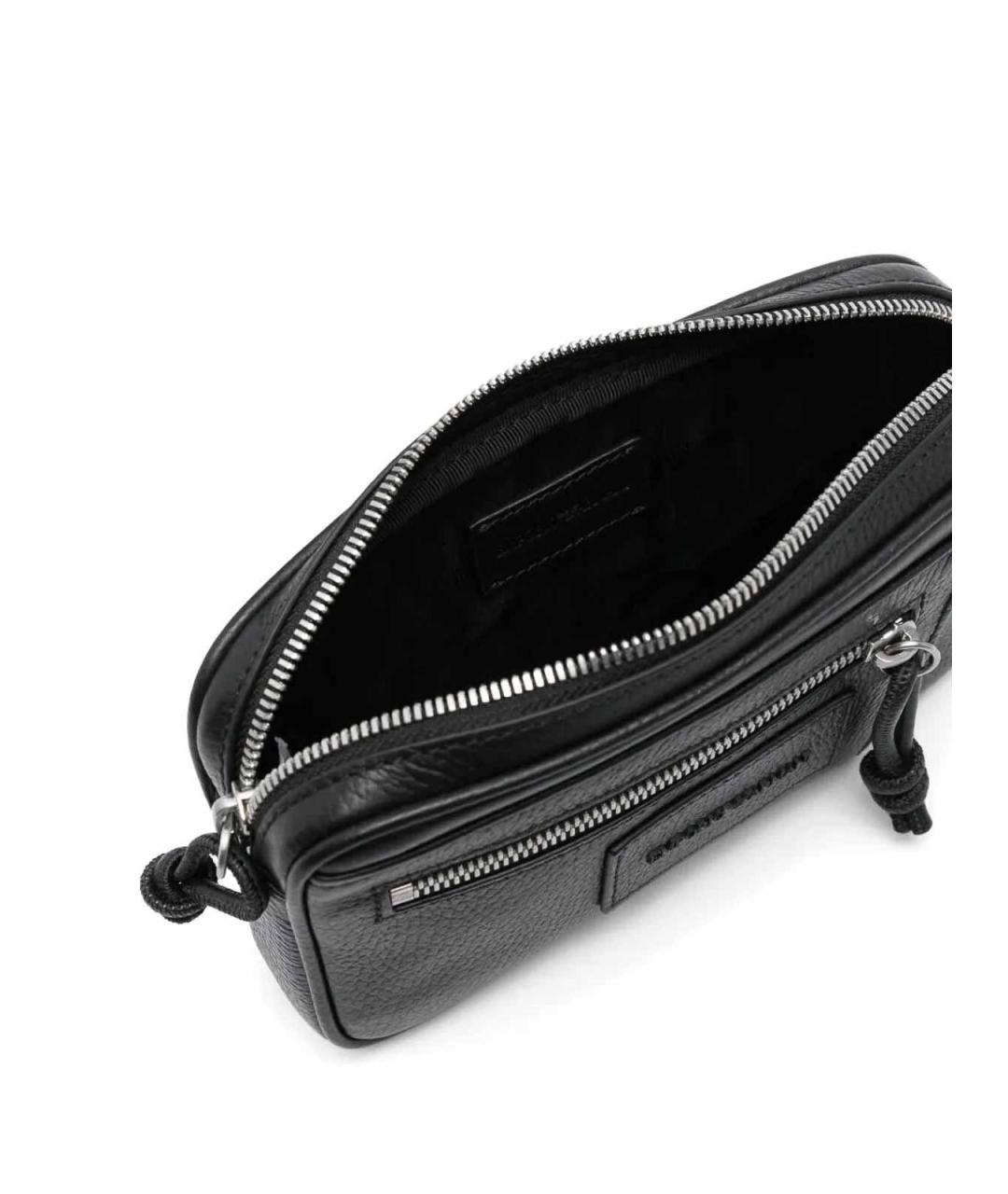 EMPORIO ARMANI Черная косметичка, фото 2
