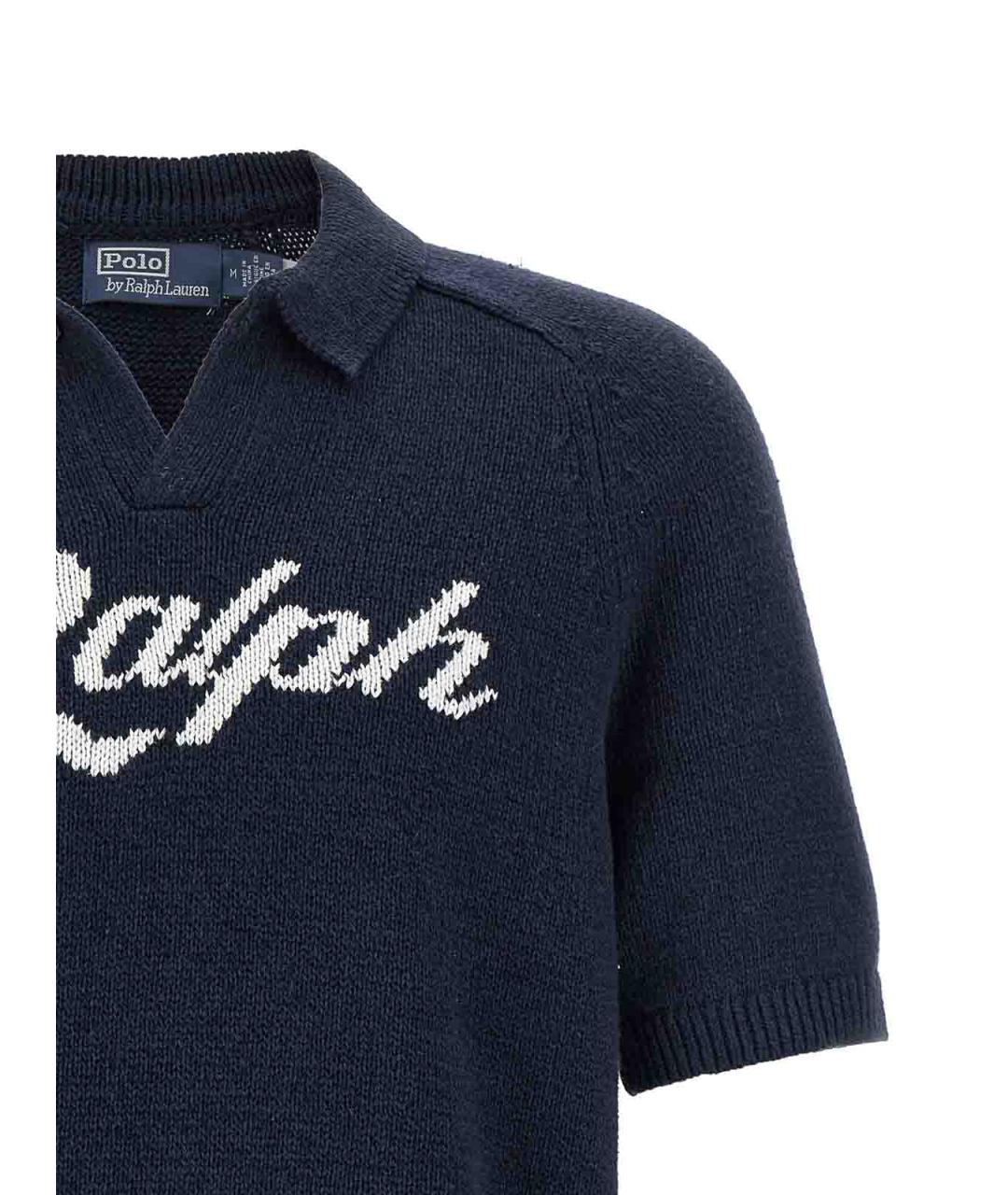 POLO RALPH LAUREN Синий хлопковый джемпер / свитер, фото 3