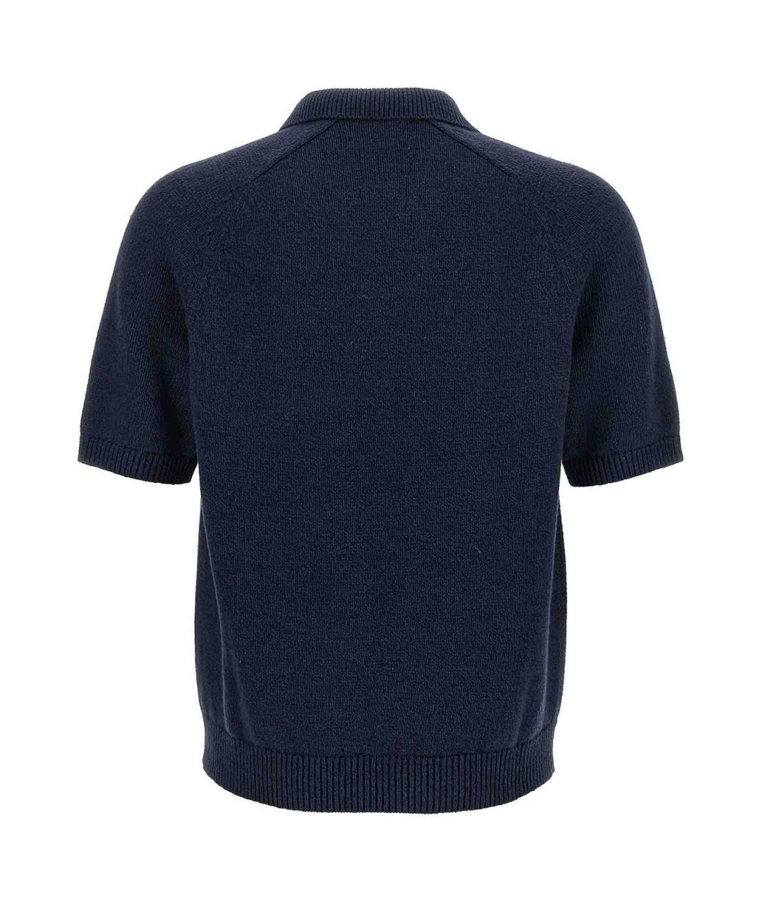 POLO RALPH LAUREN Синий хлопковый джемпер / свитер, фото 2