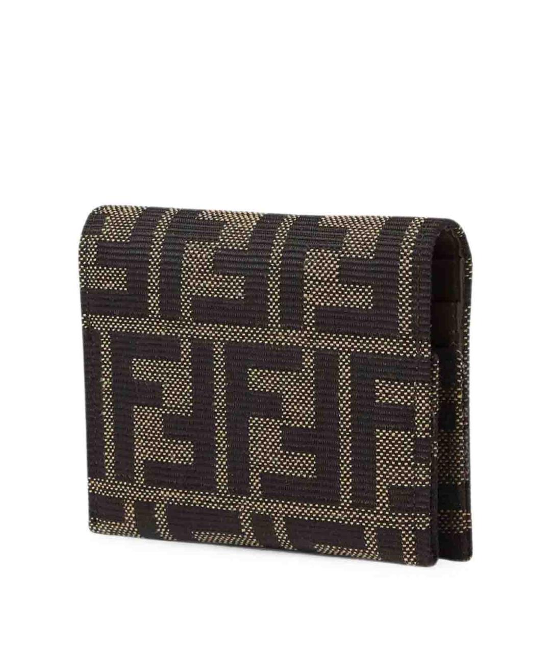 FENDI Коричневый кошелек, фото 3