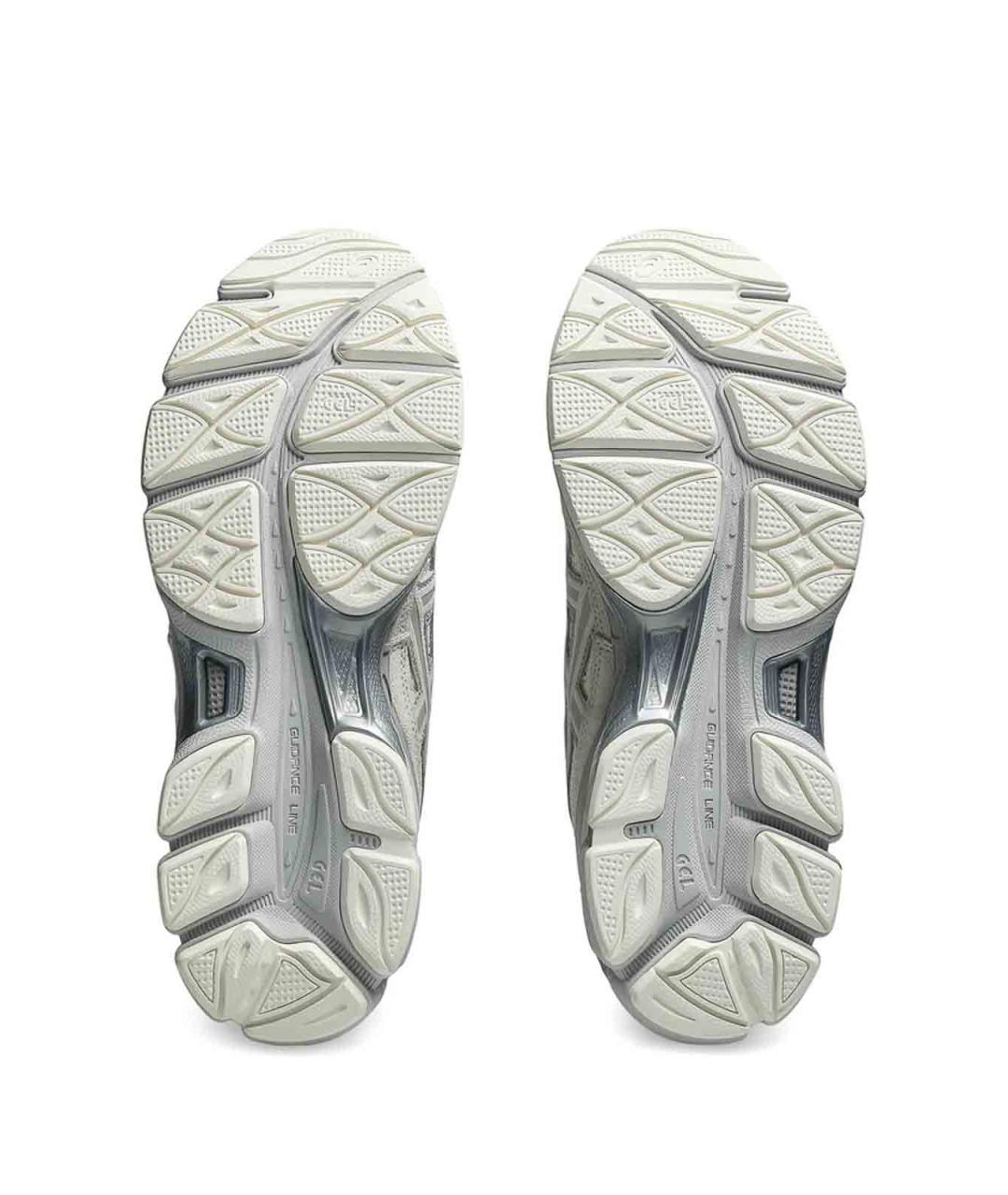 ASICS Белые замшевые низкие кроссовки / кеды, фото 5