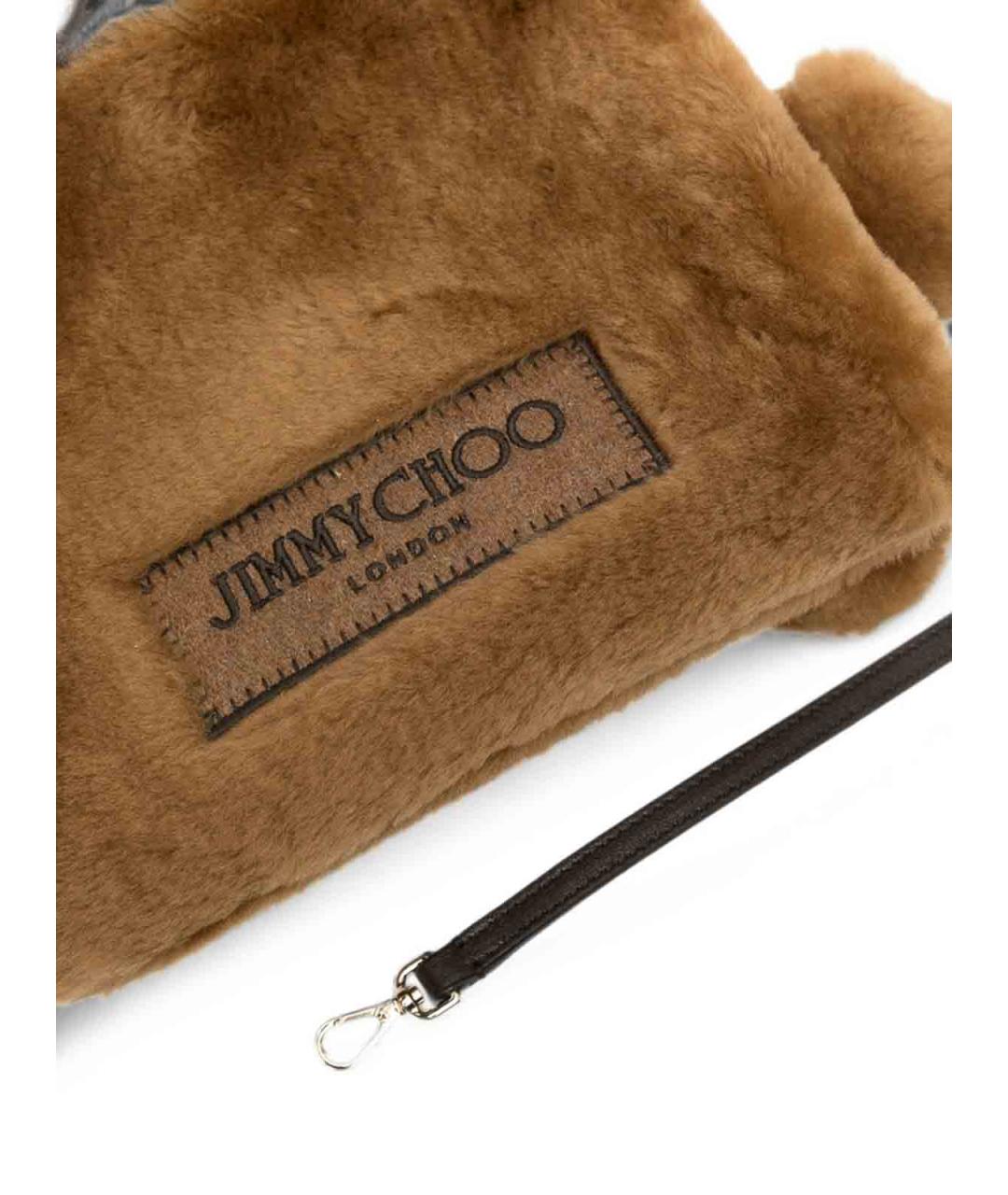 JIMMY CHOO Кожаная сумка с короткими ручками, фото 5