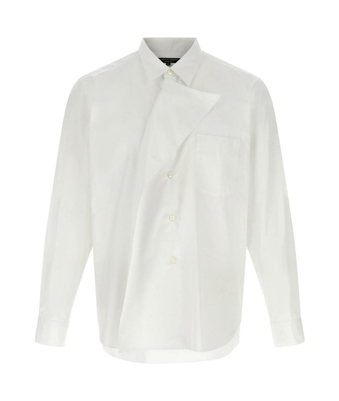 COMME DES GARÇONS HOMME PLUS Белая хлопковая классическая рубашка, фото 1