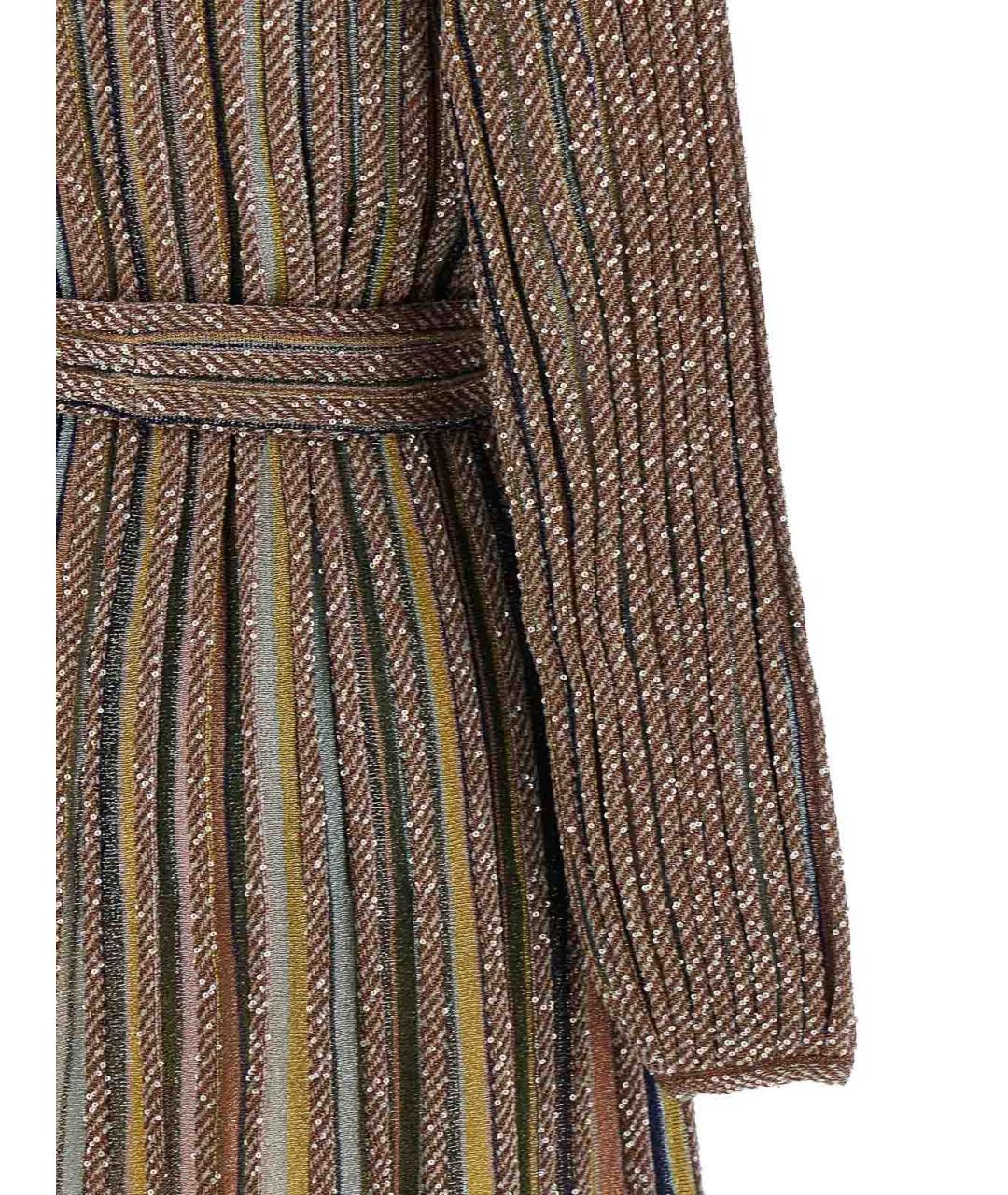 MISSONI Коричневое повседневное платье, фото 4
