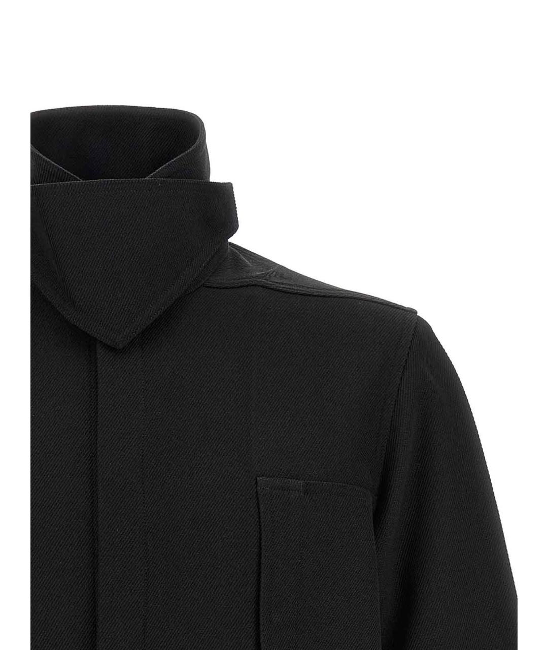 RICK OWENS Черная куртка, фото 3
