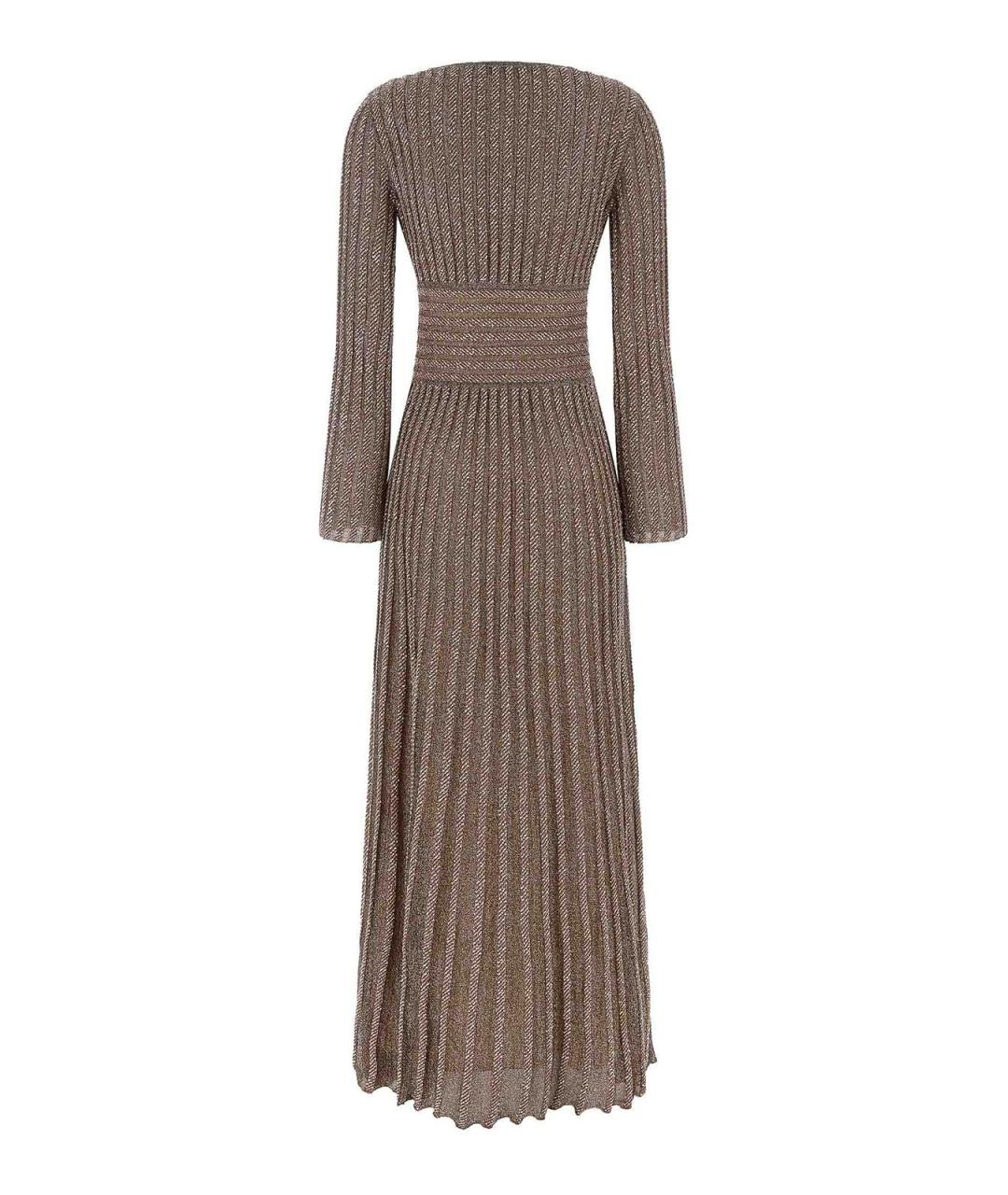 MISSONI Коричневое повседневное платье, фото 2