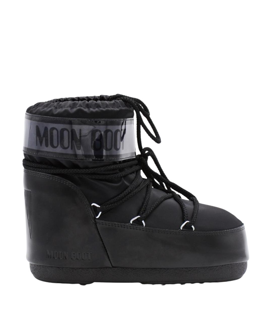 MOON BOOT Черные сапоги, фото 1