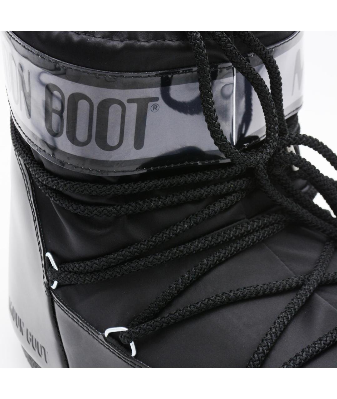 MOON BOOT Черные сапоги, фото 4