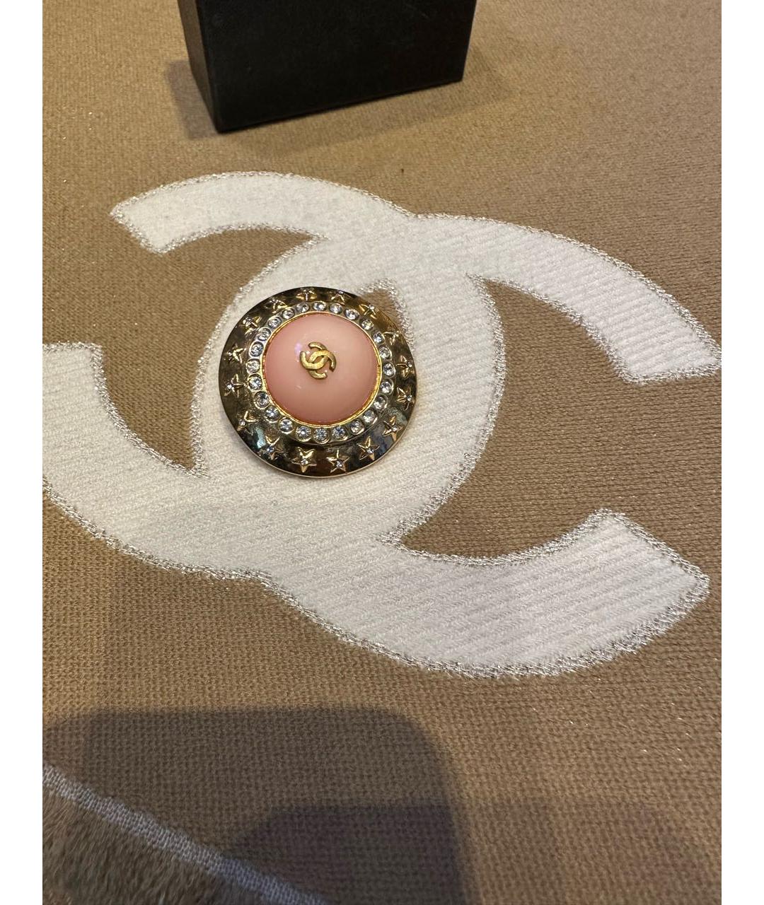 CHANEL Коралловые клипсы, фото 4
