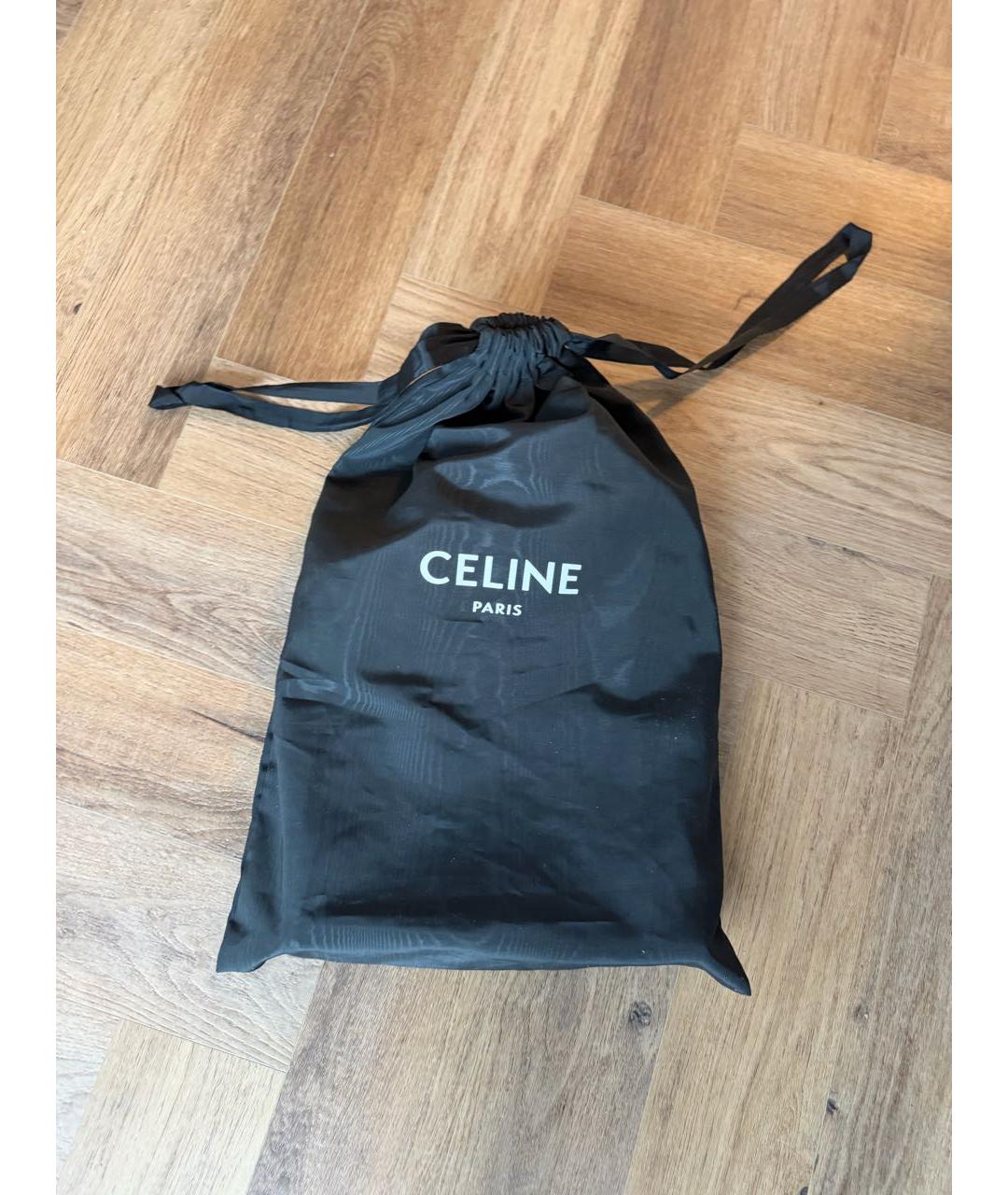 CELINE Коричневая сумка тоут из канвы, фото 3