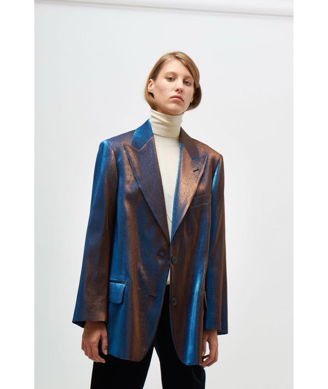 DRIES VAN NOTEN Мульти вискозный жакет/пиджак, фото 2