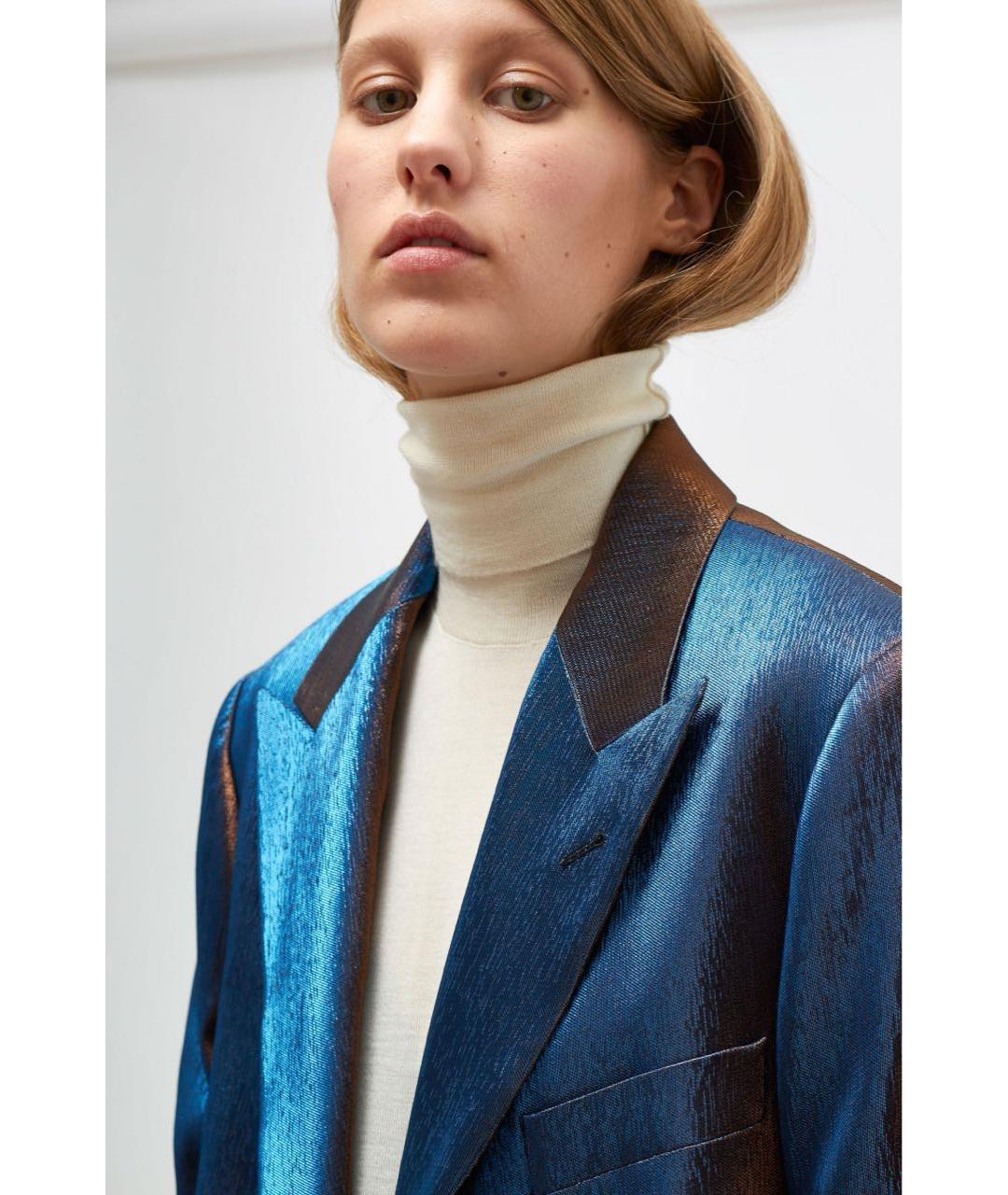 DRIES VAN NOTEN Мульти вискозный жакет/пиджак, фото 4