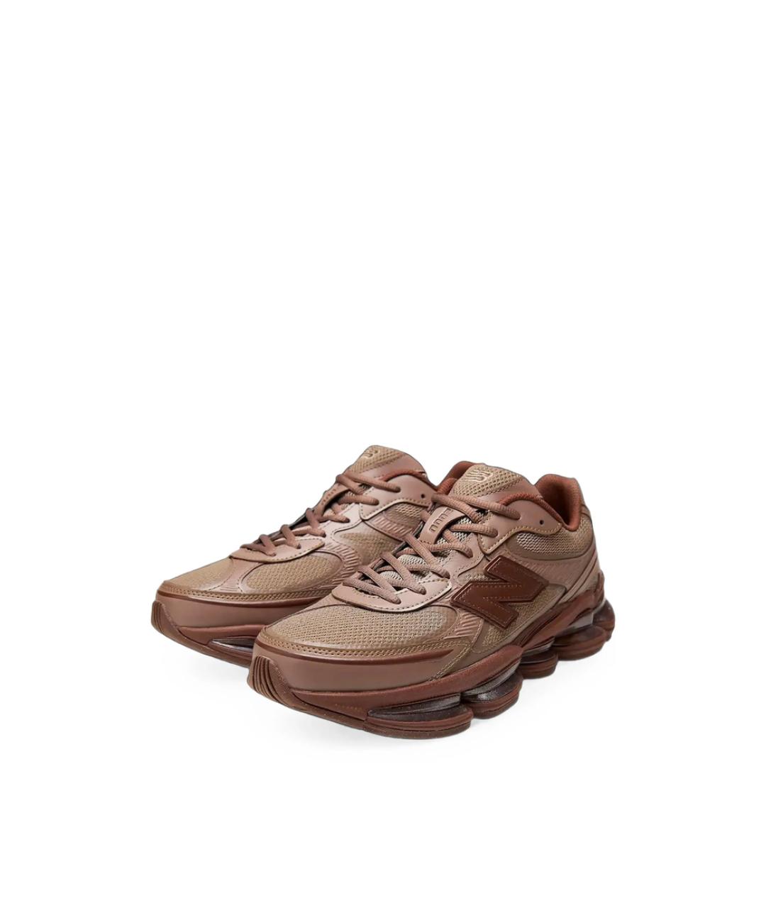 NEW BALANCE Коричневые низкие кроссовки / кеды, фото 3
