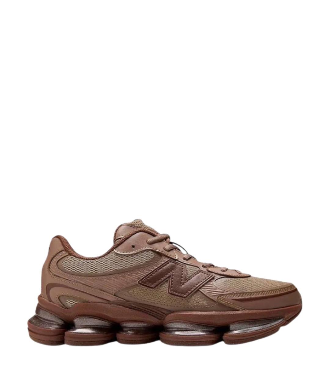 NEW BALANCE Коричневые низкие кроссовки / кеды, фото 1