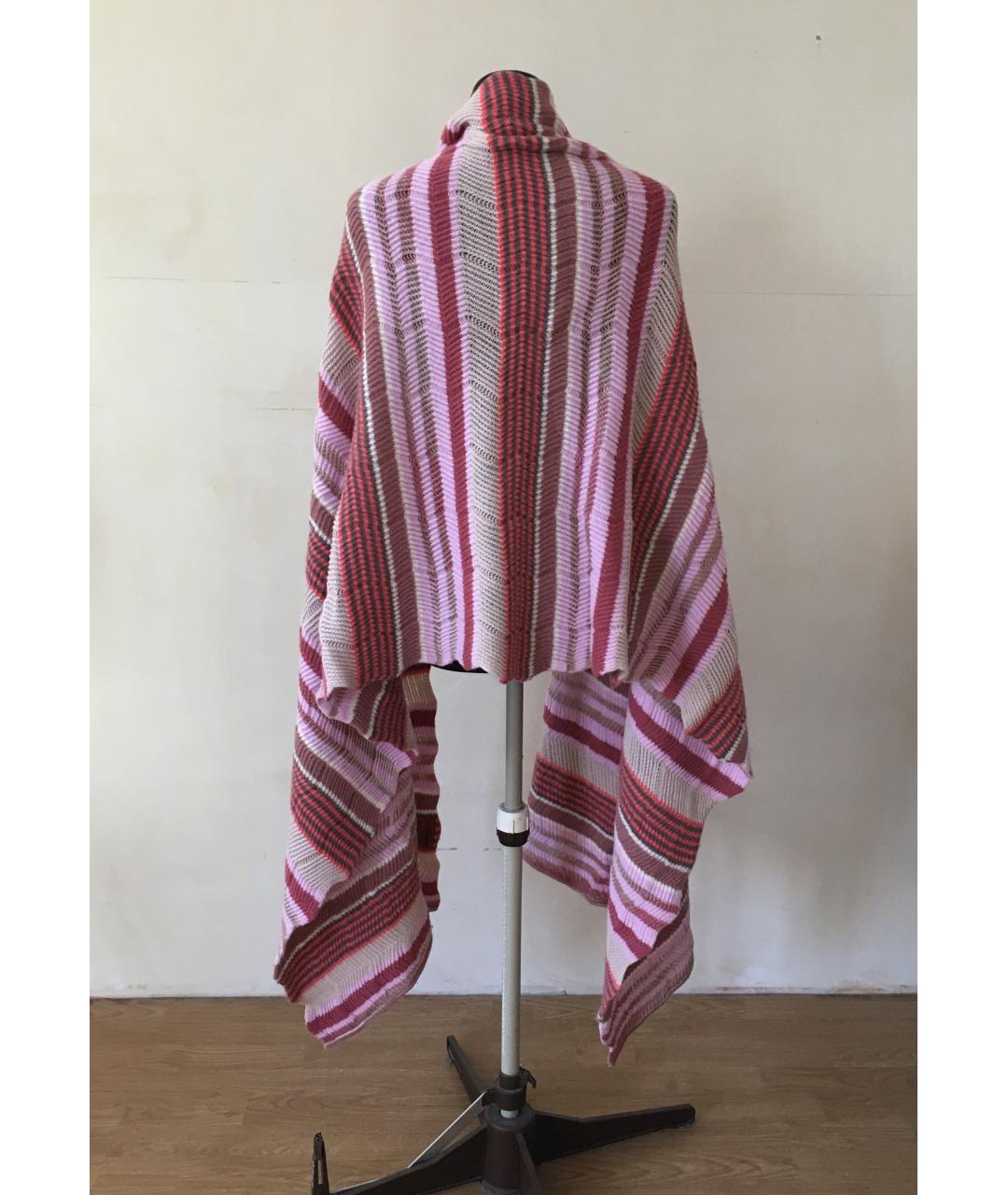 MISSONI Розовый шерстяной шарф, фото 5