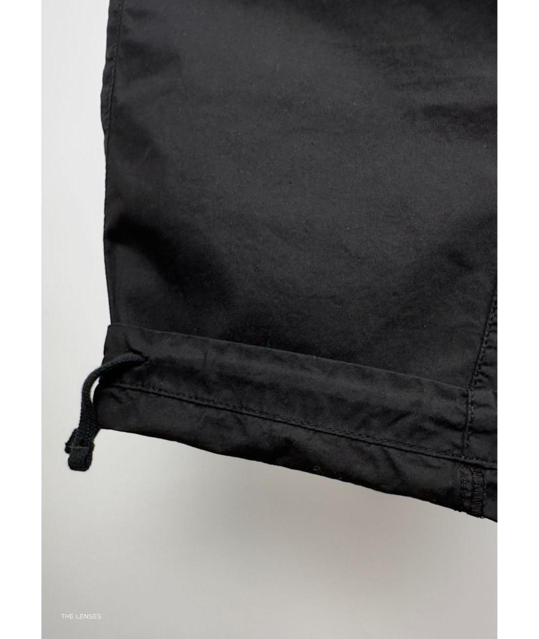 CP COMPANY Черные хлопковые классические брюки, фото 4