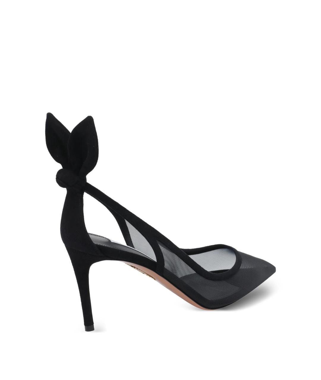 AQUAZZURA Черные туфли, фото 4